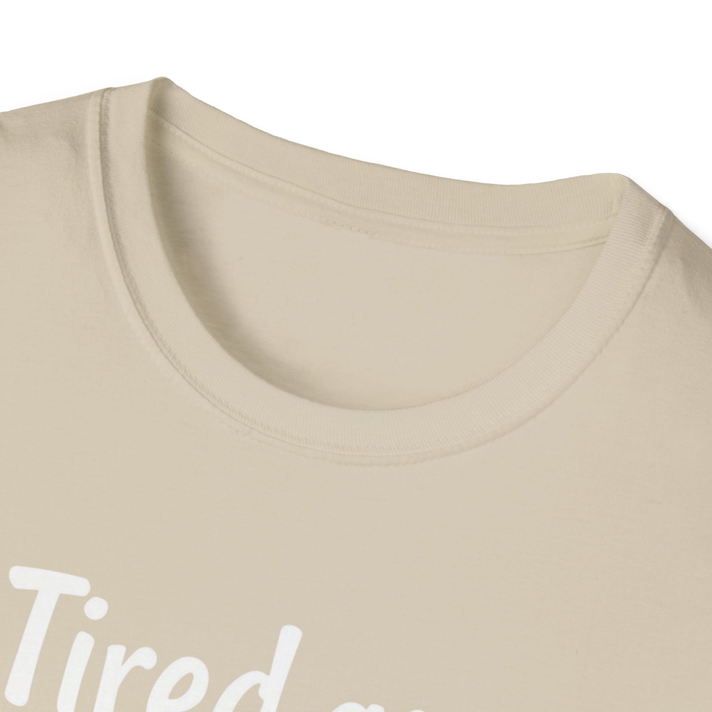Tired as a Mother T-Shirt, Funny Mom Tee, Gift for Mothers Day, Unisex Tee, Coffee Lover Shirt, Relaxed Fit T-Shirt - Psychonaut Swag