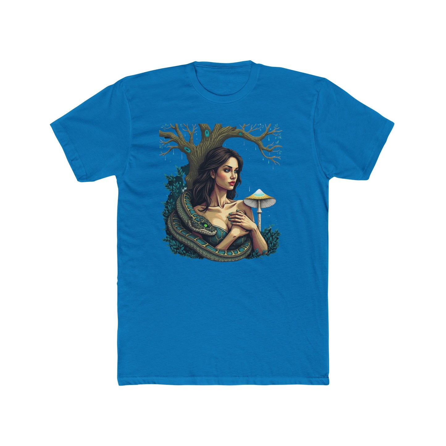 Forbidden Fruit, Enchanted Forest Graphic Tee | Nature Lover Shirt, Bohemian Apparel, Unique Gift, Casual Wear, Art Tee - Psychonaut Swag