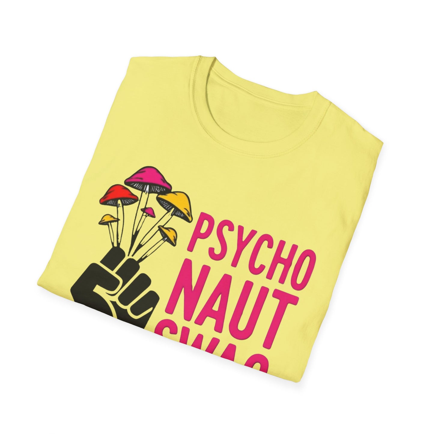 Psychonaut Swag Handful, T-Shirt, Unisex Graphic Tee, Gift for Psychedelic Lovers, Trendy Softstyle Shirt, Creative Fashion Statement, Cool Casual Wear - Psychonaut Swag
