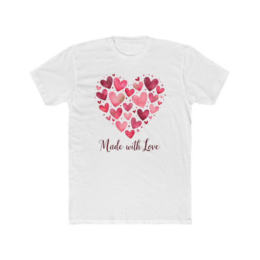 Made with Love Heart T-Shirt