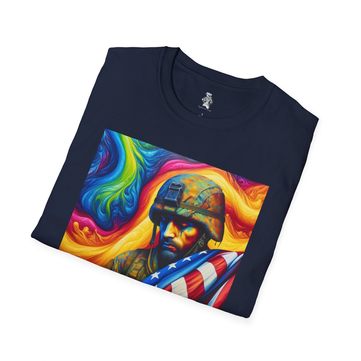 Support Psychedelic Research Awareness for Veterans T-Shirt - Psychonaut Swag