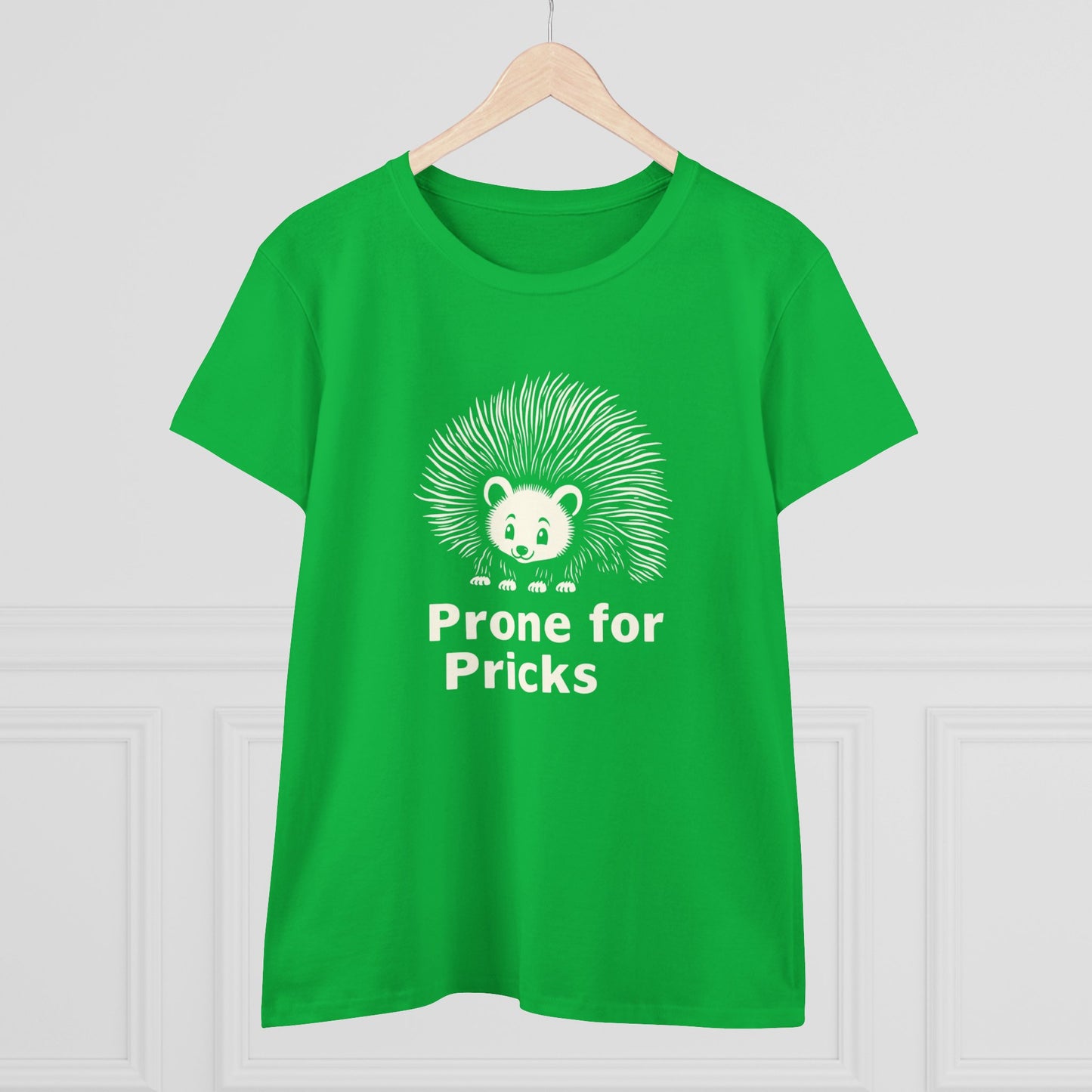 Prone for Pricks, Funny Hedgehog Tee, Quirky Animal Shirt, Cute Graphic Tee, Gift for Animal Lovers, Casual Wear, Summer Top