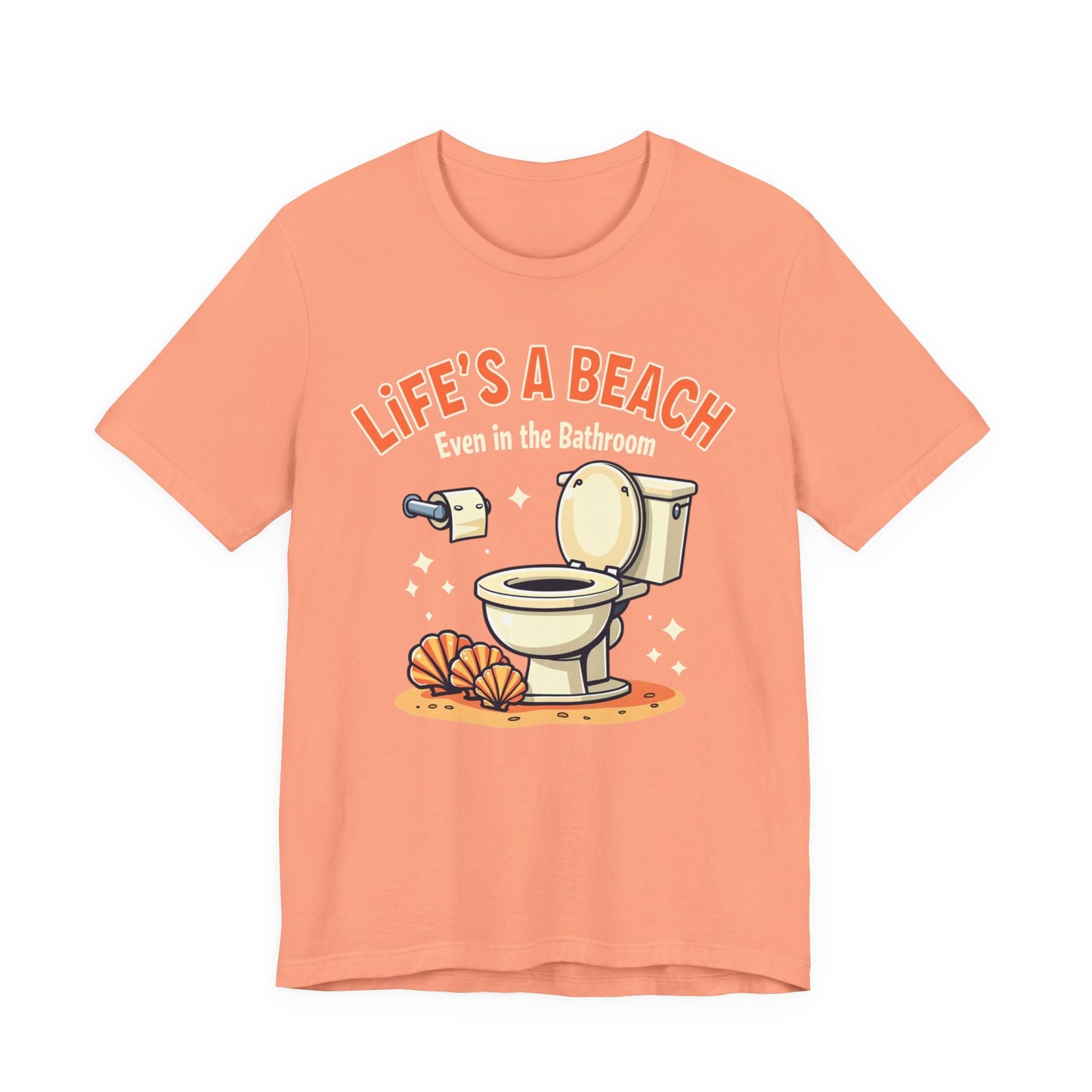 Life's a Beach, Unisex Short Sleeve Shirt - Psychonaut Swag