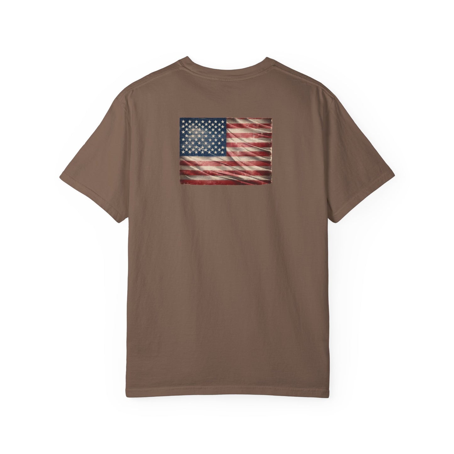We the People/flag, Unisex Garment-Dyed T-shirt - Psychonaut Swag