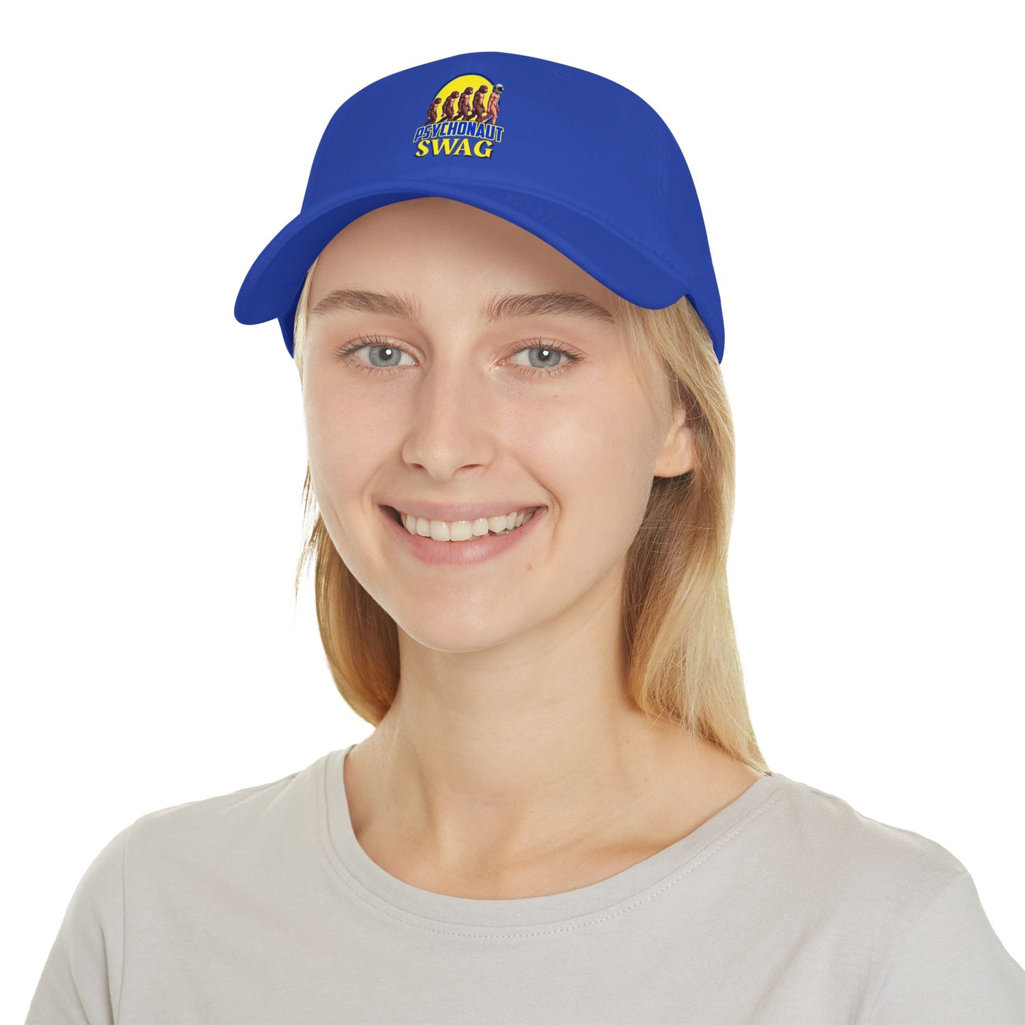 Psychonaut Swag Low Profile Baseball Cap, Casual Hat, Gift for Gamers, Streetwear Accessory, Summer Vibes, Trendy Headwear - Psychonaut Swag