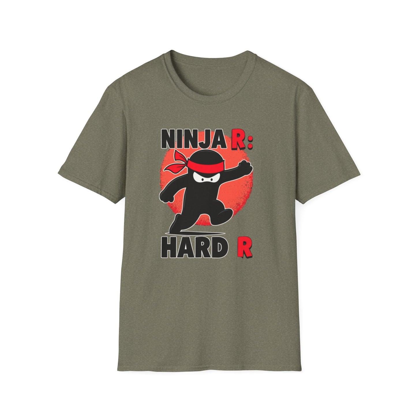 Ninja R, Unisex Softstyle T-Shirt - Psychonaut Swag