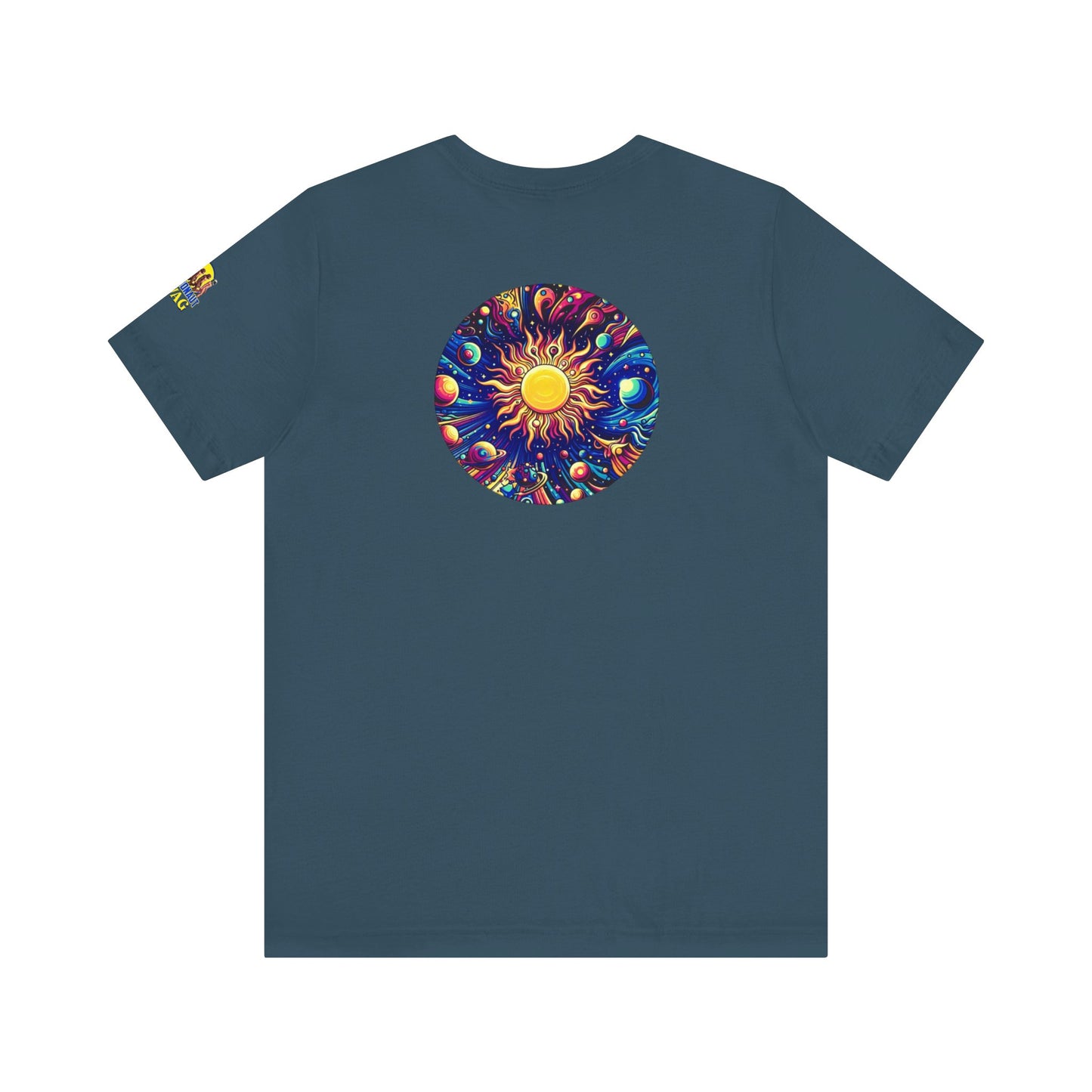 Psychonaut Staple solar system, Unisex Jersey Short Sleeve Tee