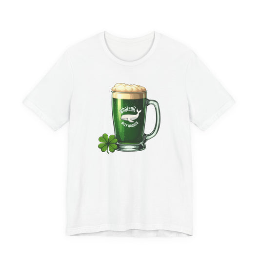St. Patrick's Day Green Beer T-Shirt — Lucky Shamrock Pint Graphic Tee