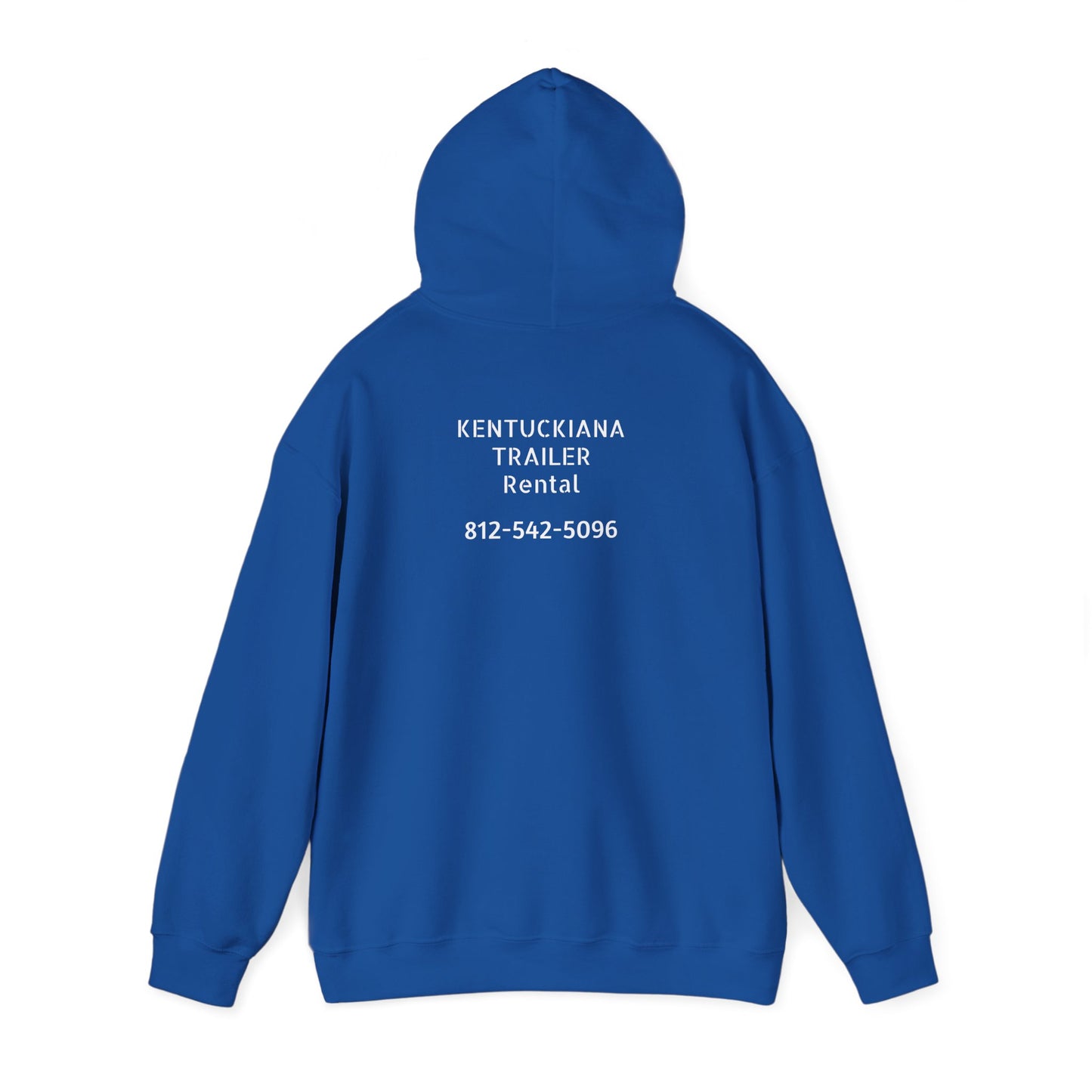 Kentuckiana Small biz swag, Trailer Rental Hoodie for Road Trips, Gifts for Adventure Lovers, Unique Hoodie for Renters, Travel Gear, Funny Sweatshirt