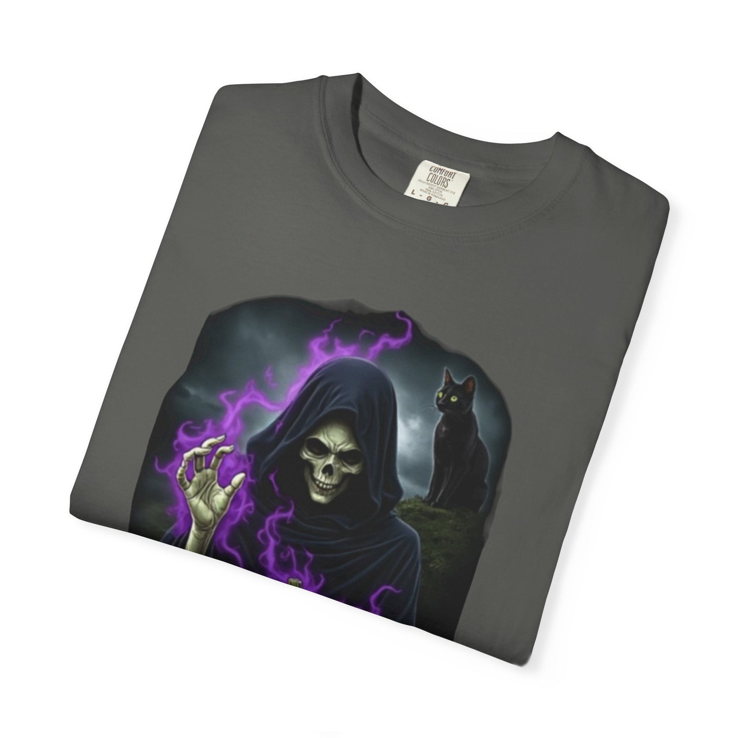 Spooky Halloween T-Shirt, Unisex Garment-Dyed Tee, Trick or Treat Shirt, Fall Fashion, Halloween Costume, Gift for Halloween Lovers