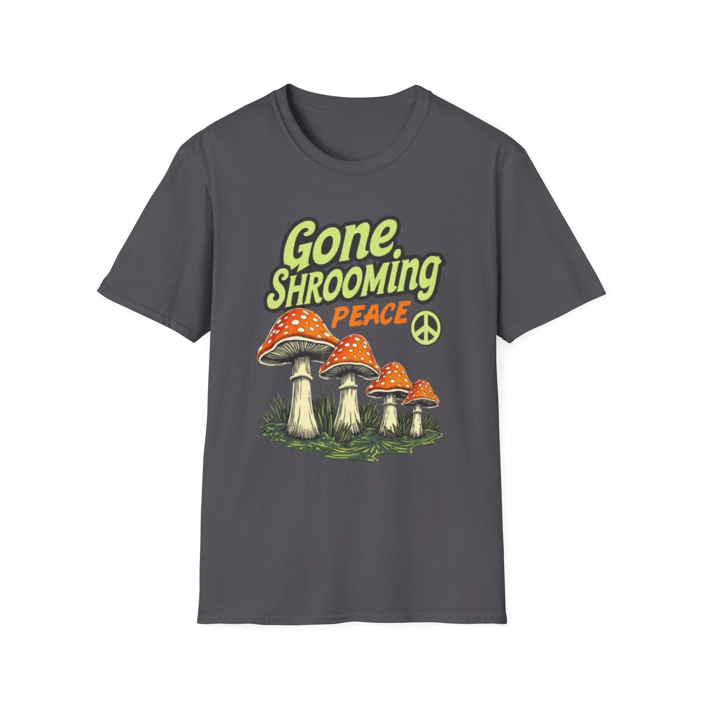 Gone Shrooming Unisex T-Shirt - Funny Mushroom Tee for Nature Lovers, Gift for Hikers, Campers, and Outdoor Enthusiasts - Psychonaut Swag