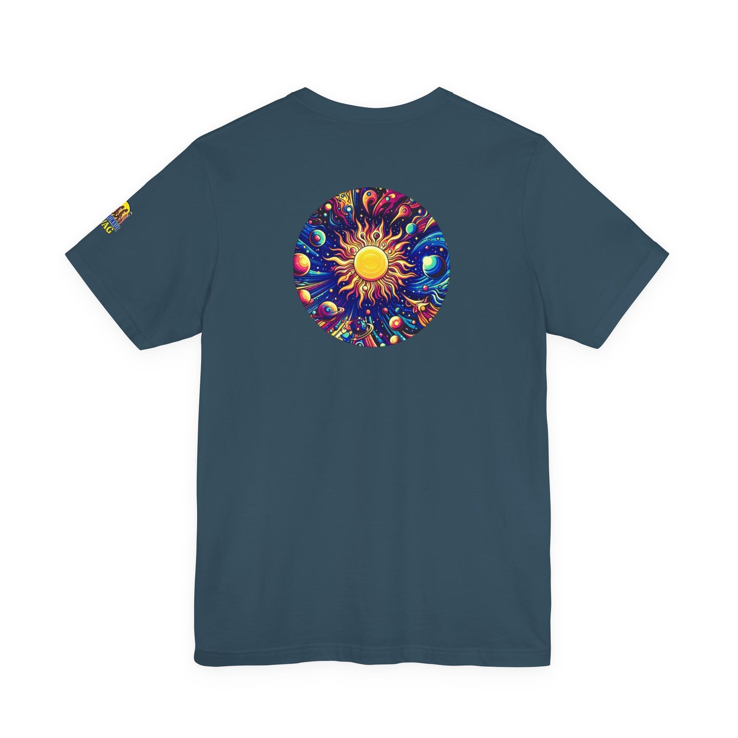 Psychonaut Staple solar system, Unisex Jersey Short Sleeve Tee