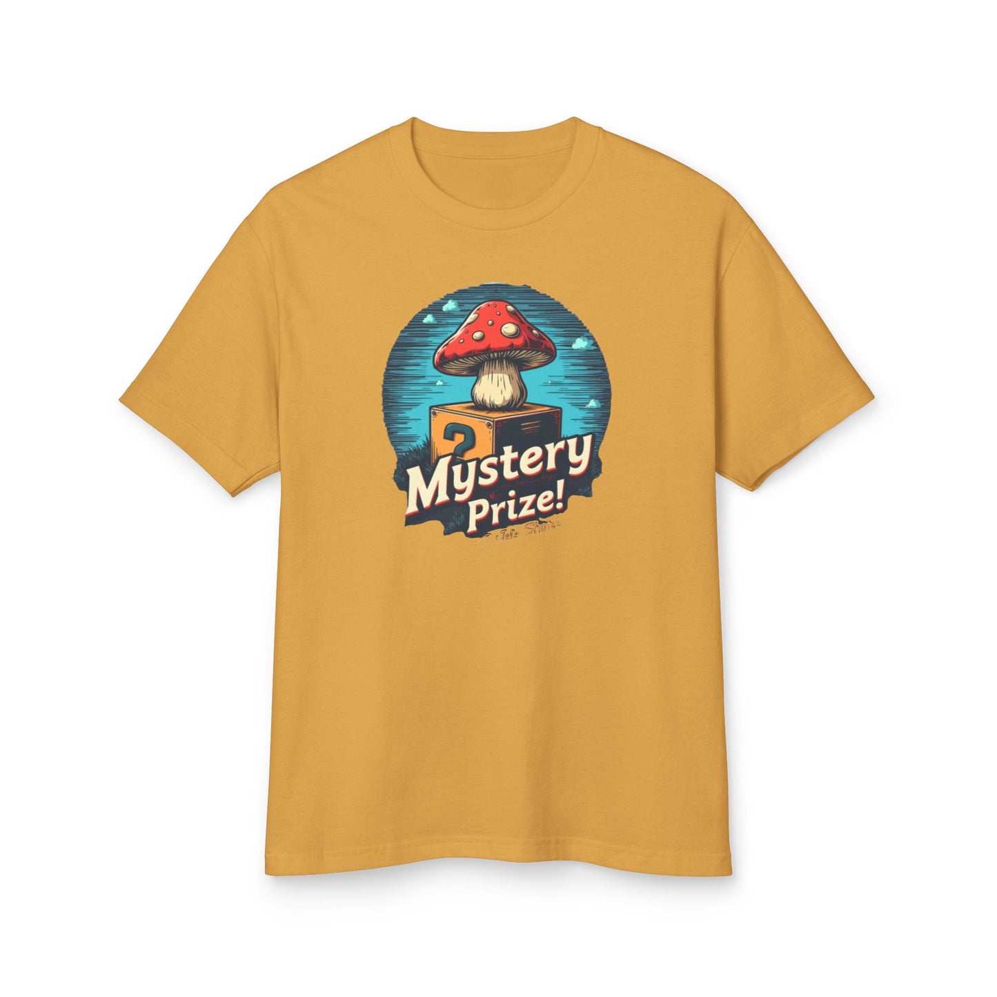 Questionable Mushroom Mystery Tee, Fun Gift for Gamers, Casual Style Shirt, Vintage Vibe Tee, Unisex Cotton Tee for Festivals - Psychonaut Swag