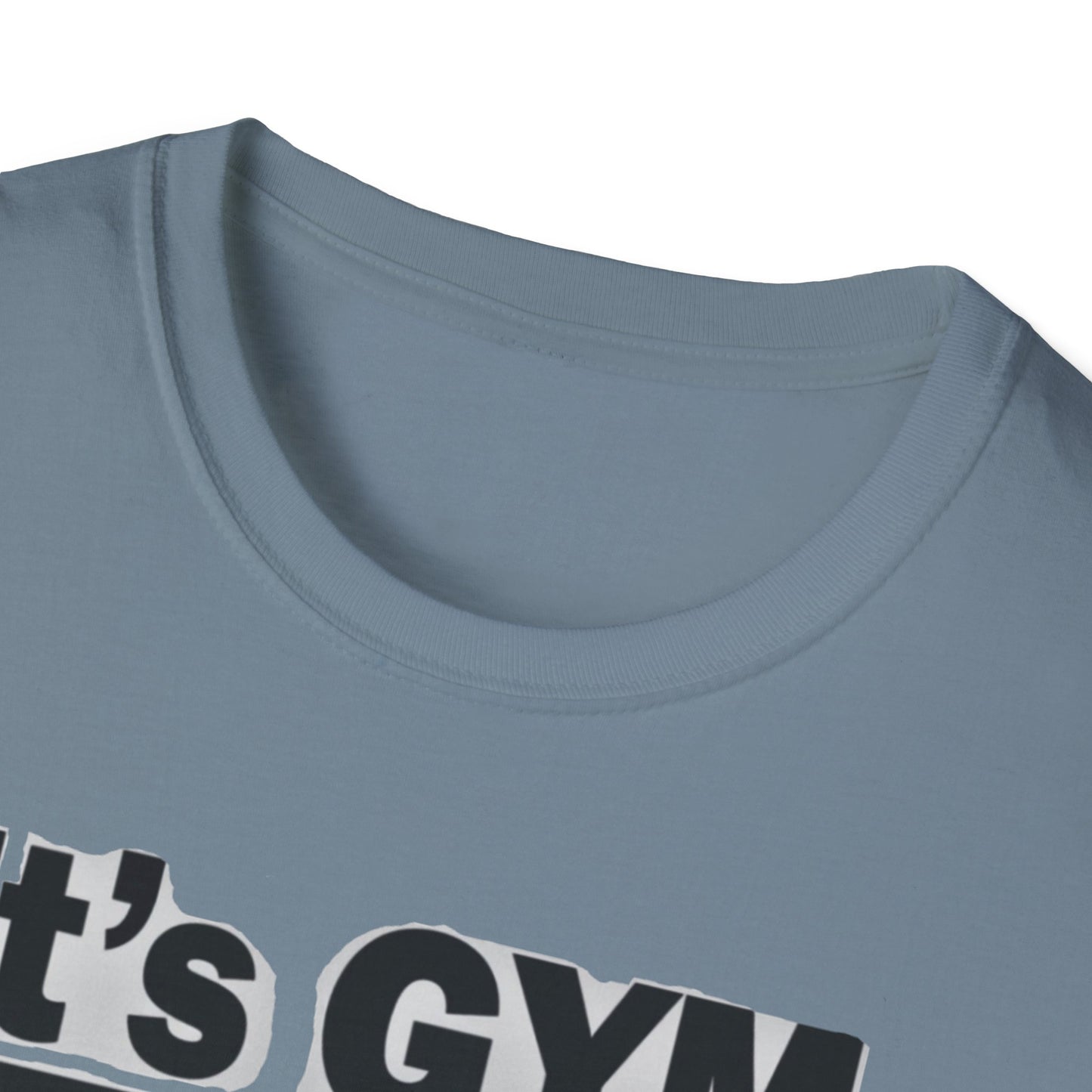It's Gym Time T-Shirt, Motivational Workout Shirt, Fitness Apparel, Gift for Gym Lovers, Casual Sport Tee - Psychonaut Swag