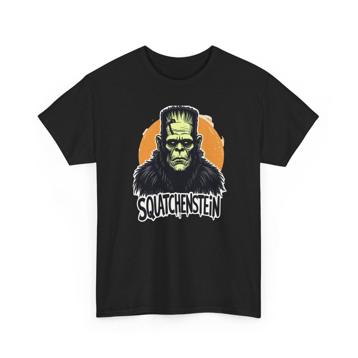 Sasquatch Halloween Tee, Funny Graphic Shirt, Unisex Costume T-Shirt, Retro Monster Apparel, Unique Gift for Halloween