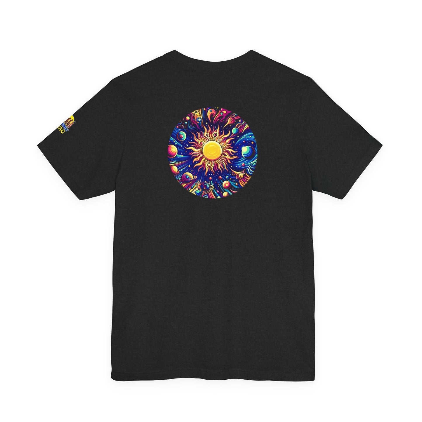 Psychonaut Staple solar system, Unisex Jersey Short Sleeve Tee - Psychonaut Swag