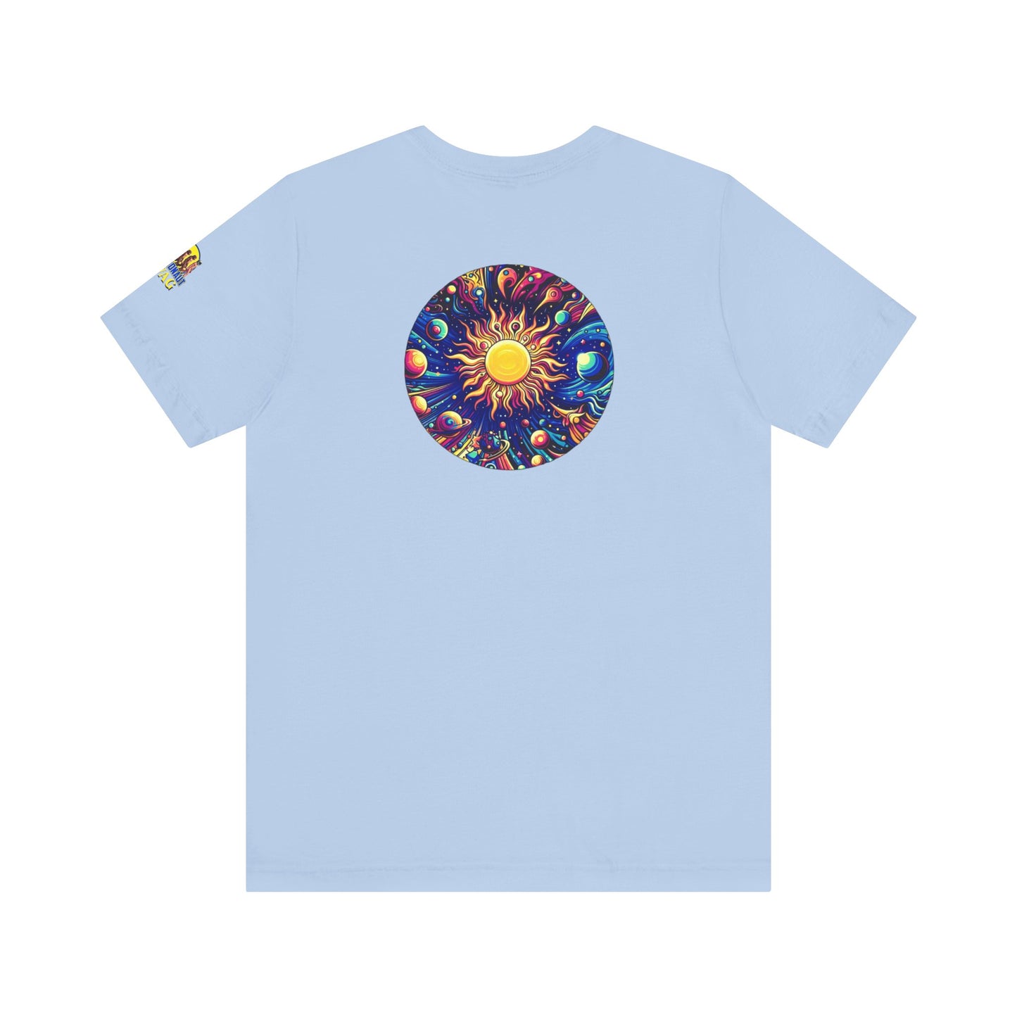 Psychonaut Staple solar system, Unisex Jersey Short Sleeve Tee