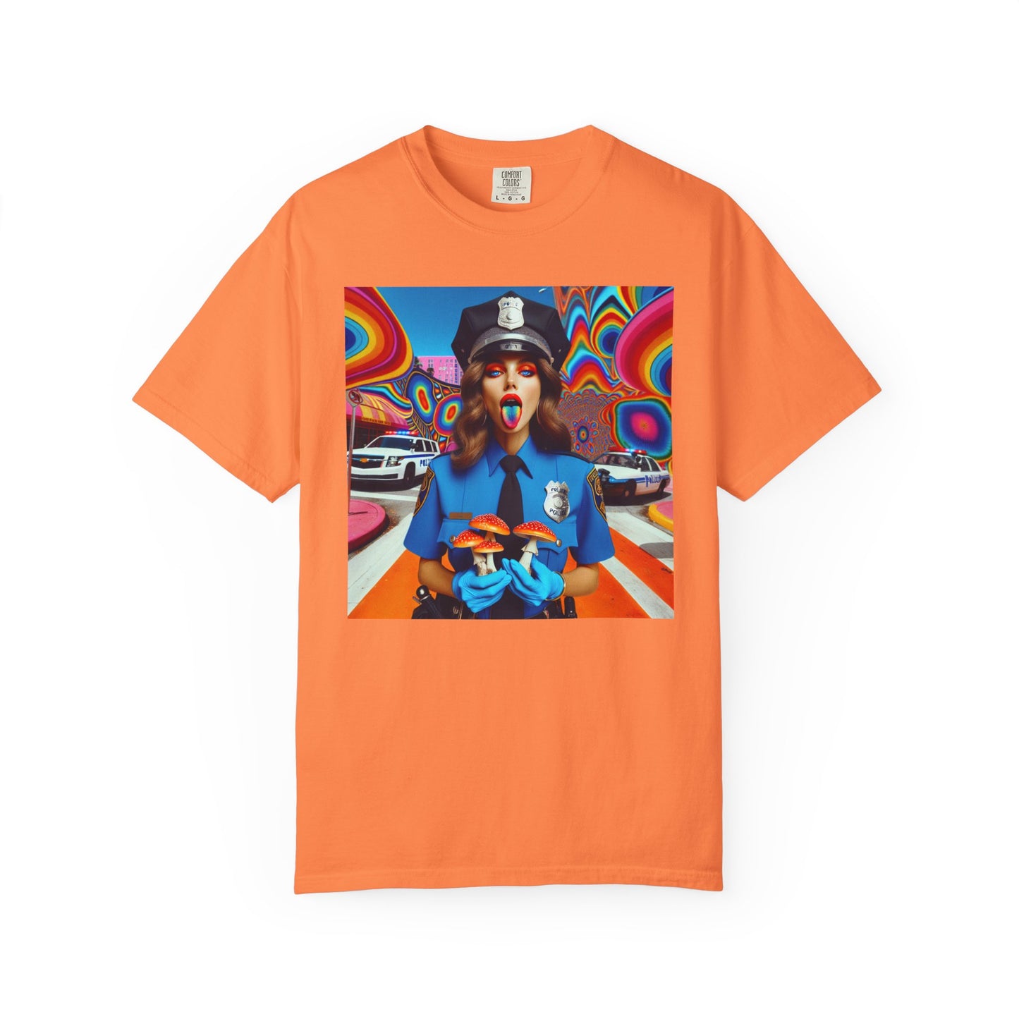 Holding, Unisex Garment-Dyed T-shirt - Psychonaut Swag
