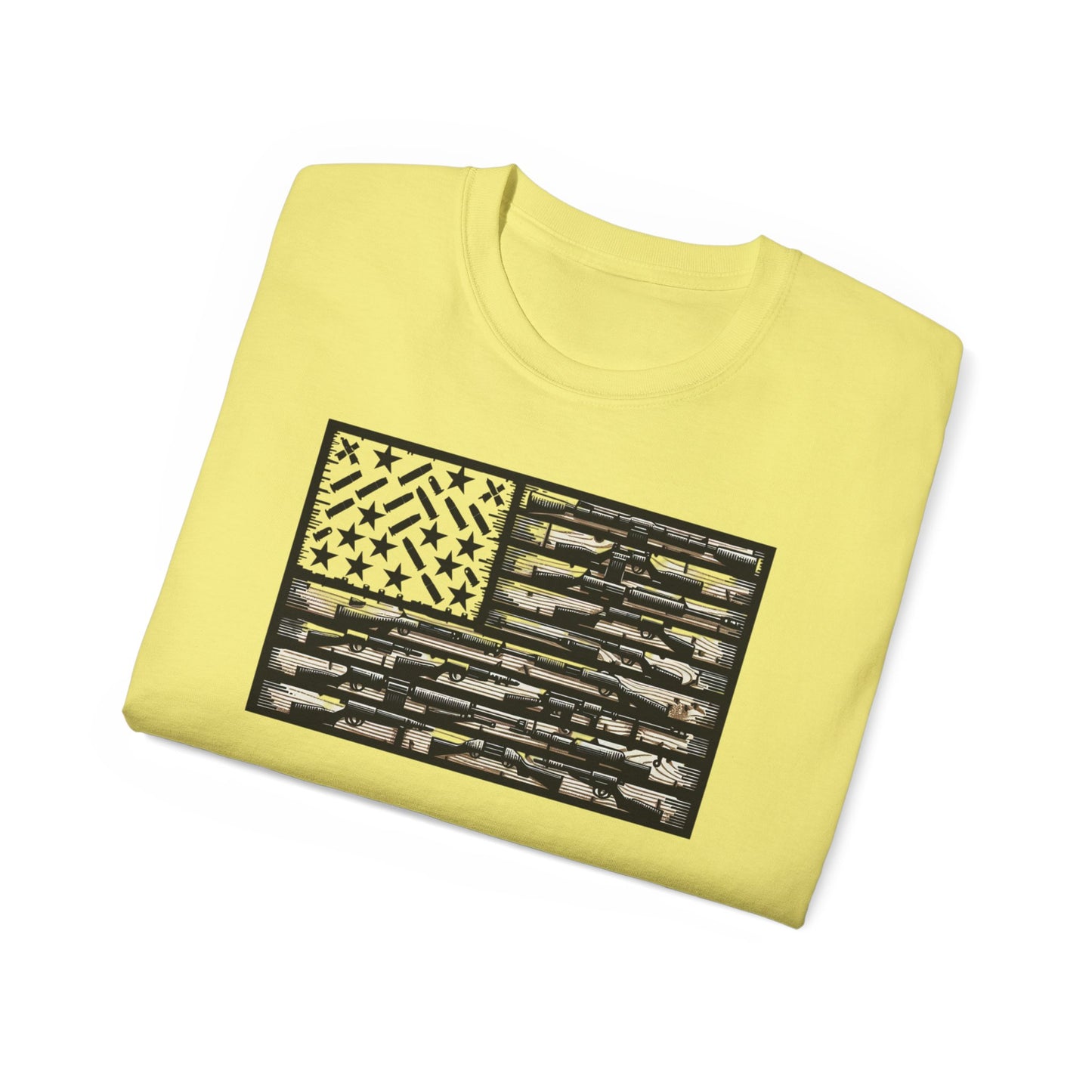 2nd Amendment Flag, Unisex Ultra Cotton Tee - Psychonaut Swag