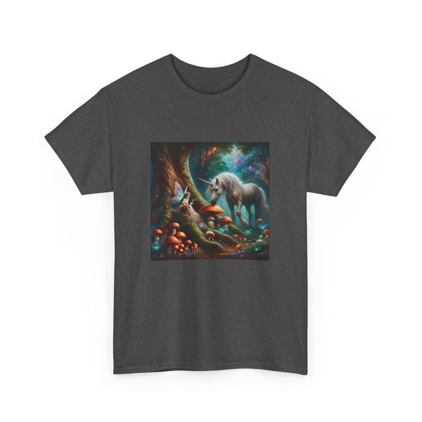 Unicorn Tee - Unicorns Mushroom Break Design - Psychonaut Swag