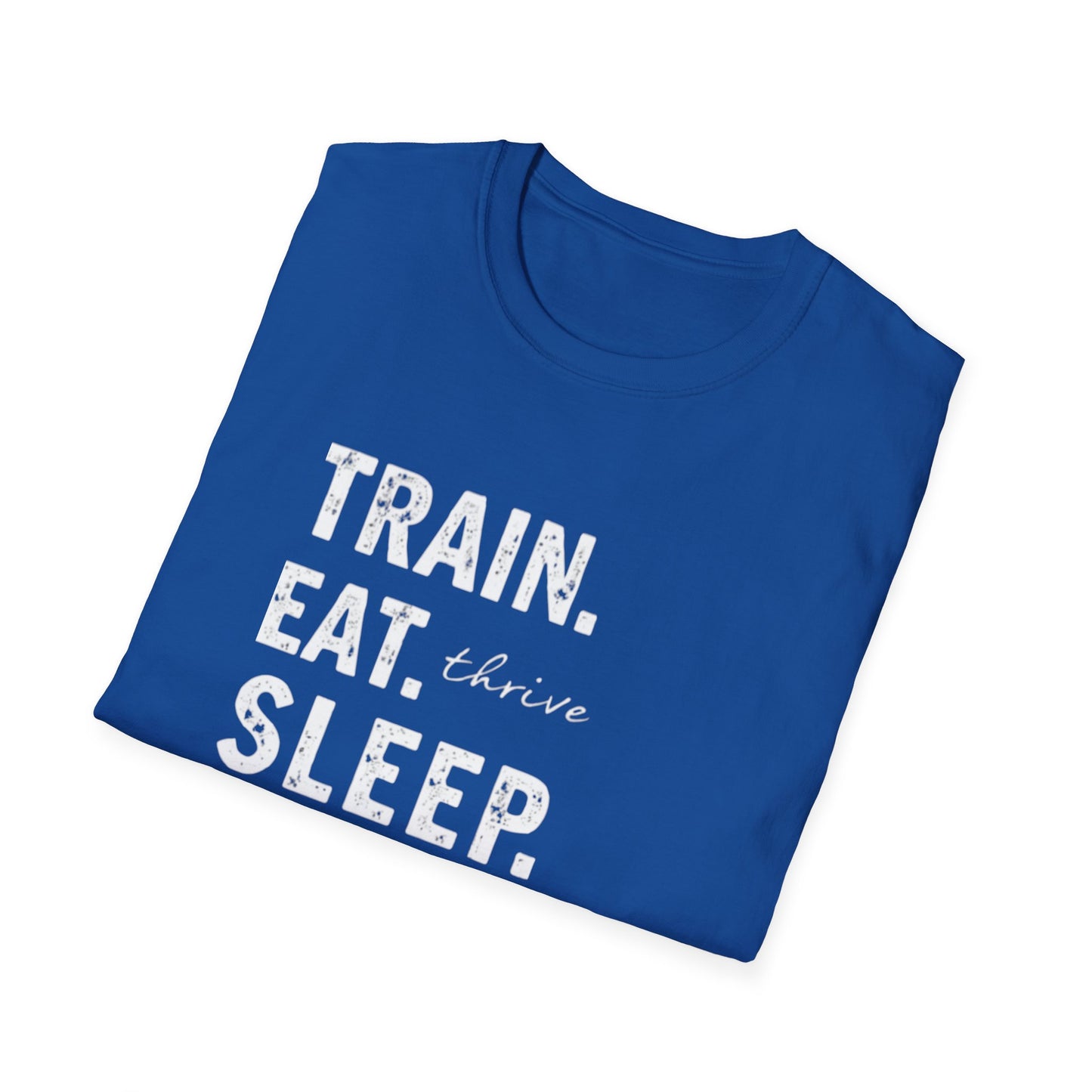 Train Eat Sleep Repeat T-Shirt, Fitness Apparel, Gym Wear, Motivational Shirt, Casual Unisex Tee - Psychonaut Swag