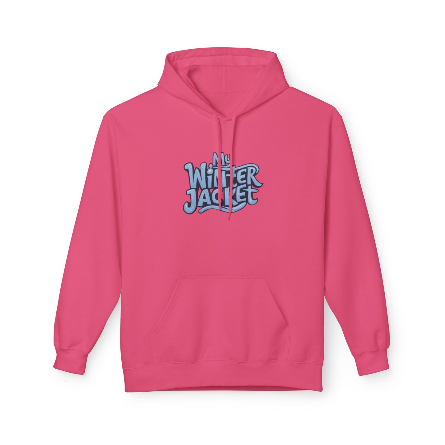 My Winter Jacket, Unisex Midweight Softstyle Fleece Hoodie - Psychonaut Swag
