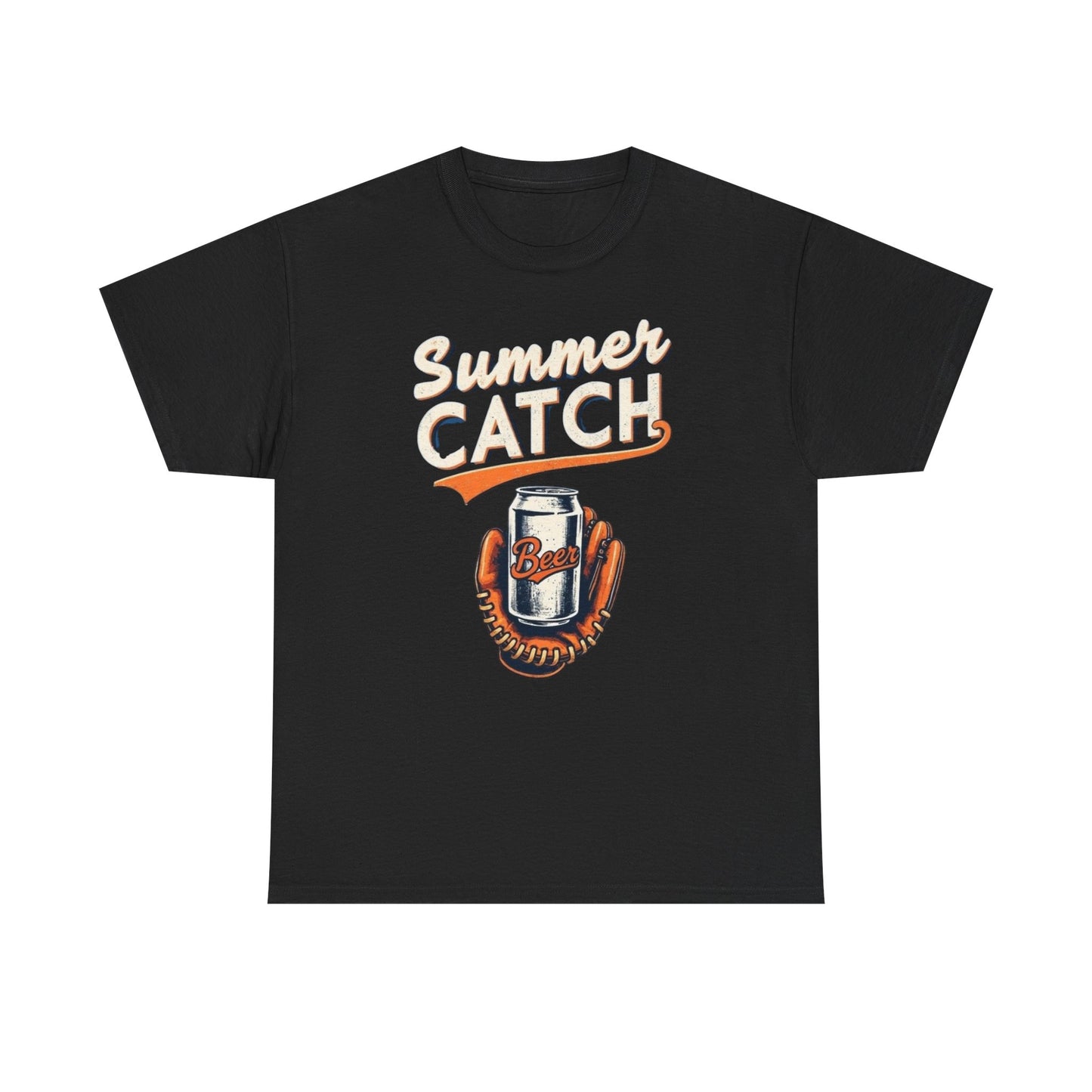 Summer Catch Tee, Casual Summer Shirt, Gift for Beer Lovers, Fun Graphic T-Shirt, Perfect for BBQs and Picnics - Psychonaut Swag