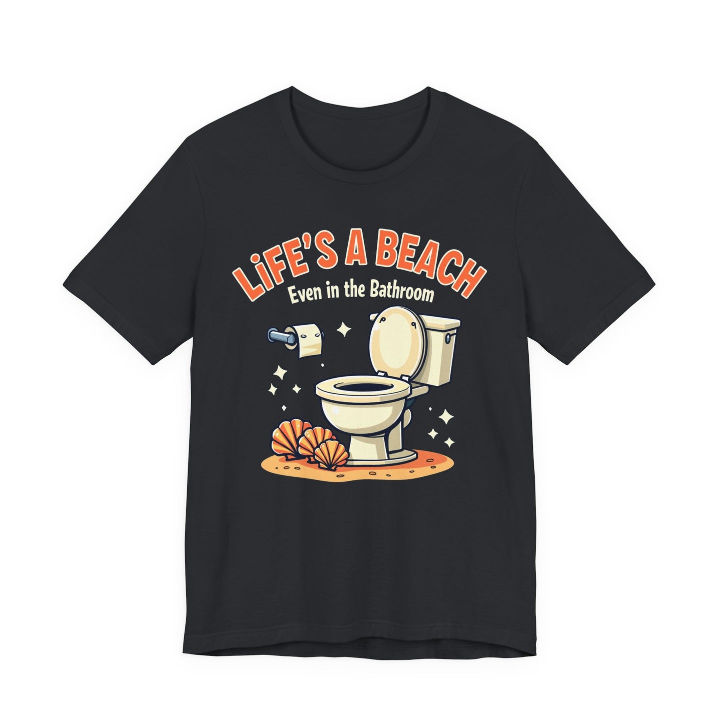 Life's a Beach, Unisex Short Sleeve Shirt - Psychonaut Swag