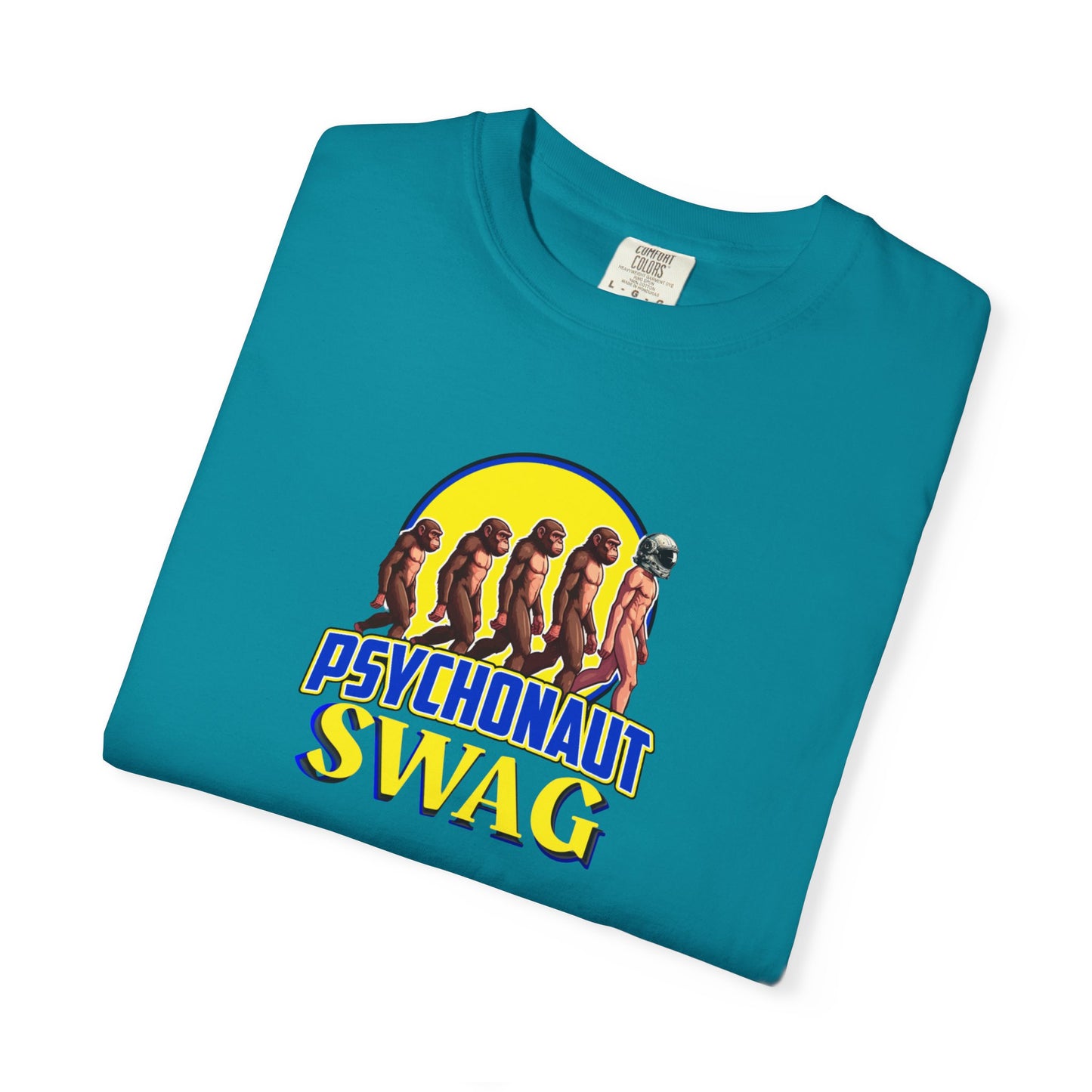 Psychonaut Swag small biz,  Unisex Garment-Dyed T-Shirt | Unique Gift for Festival Lovers, Streetwear, Casual Style, Summer Wardrobe, Psychedelic Art