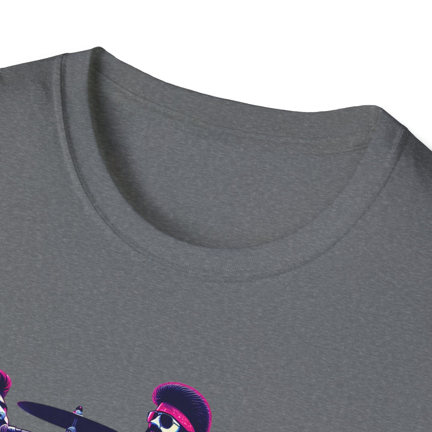 The Kentucky Waterfall, Retro Music Band Unisex Softstyle T-Shirt - Perfect for Concerts and Festivals - Psychonaut Swag