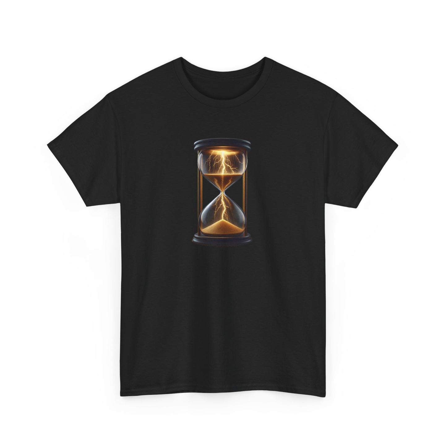 Static Time, Unisex Heavy Cotton Tee - Psychonaut Swag