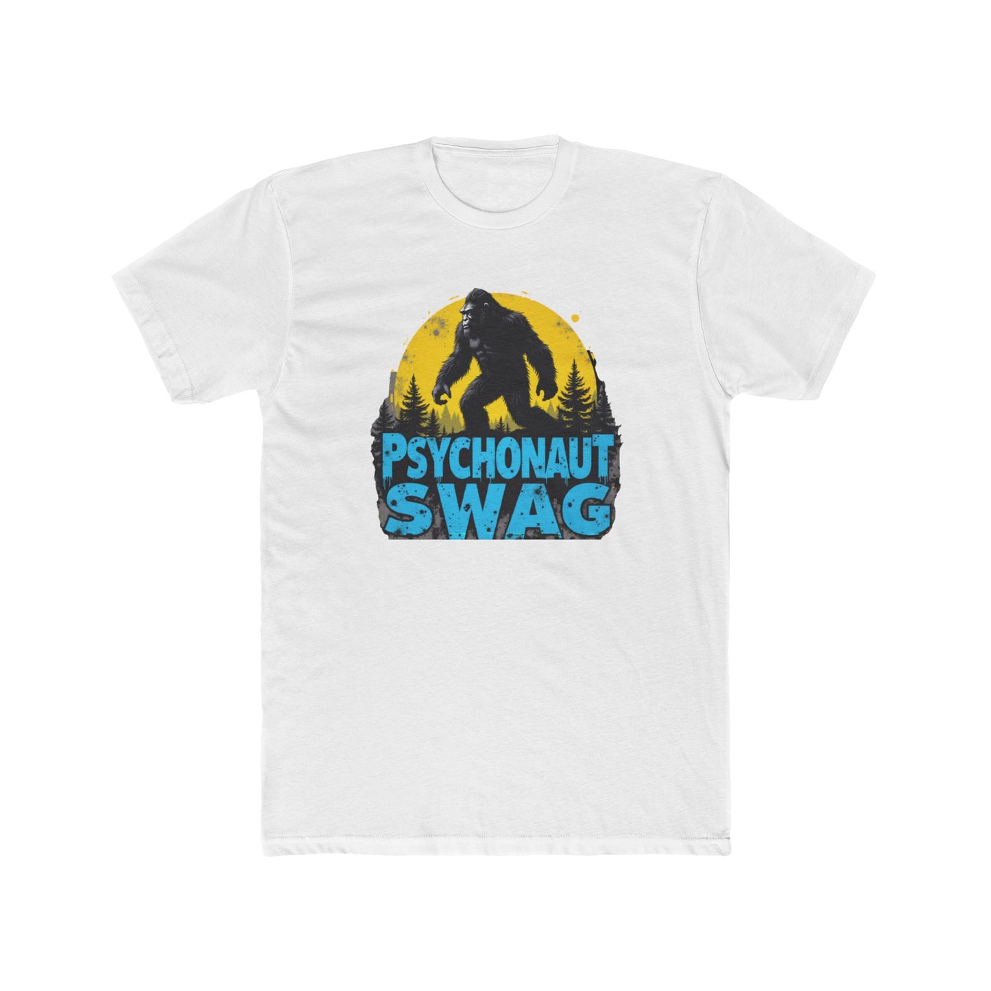 Sasquatch Stroll, Psychonaut Swag, Casual T-Shirt, Adventure Gear, Nature Lover's Gift, Cool Graphic Tee, Gift for Explorers