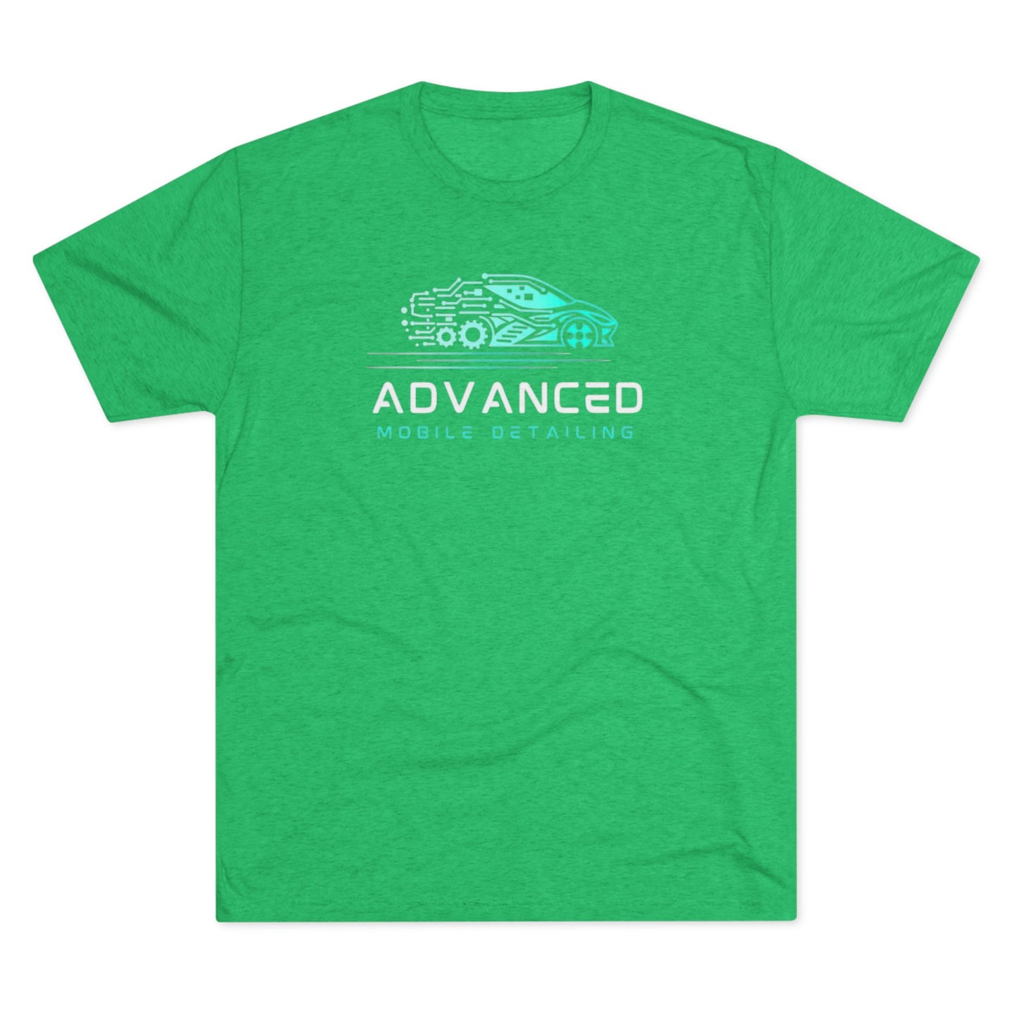 Advanced Mobile Detailing, Tri-blend, Tee | Car Enthusiast T-Shirt, Custom Auto Care Shirt, Gift for Car Lovers, Unique Vehicle Detailing Apparel