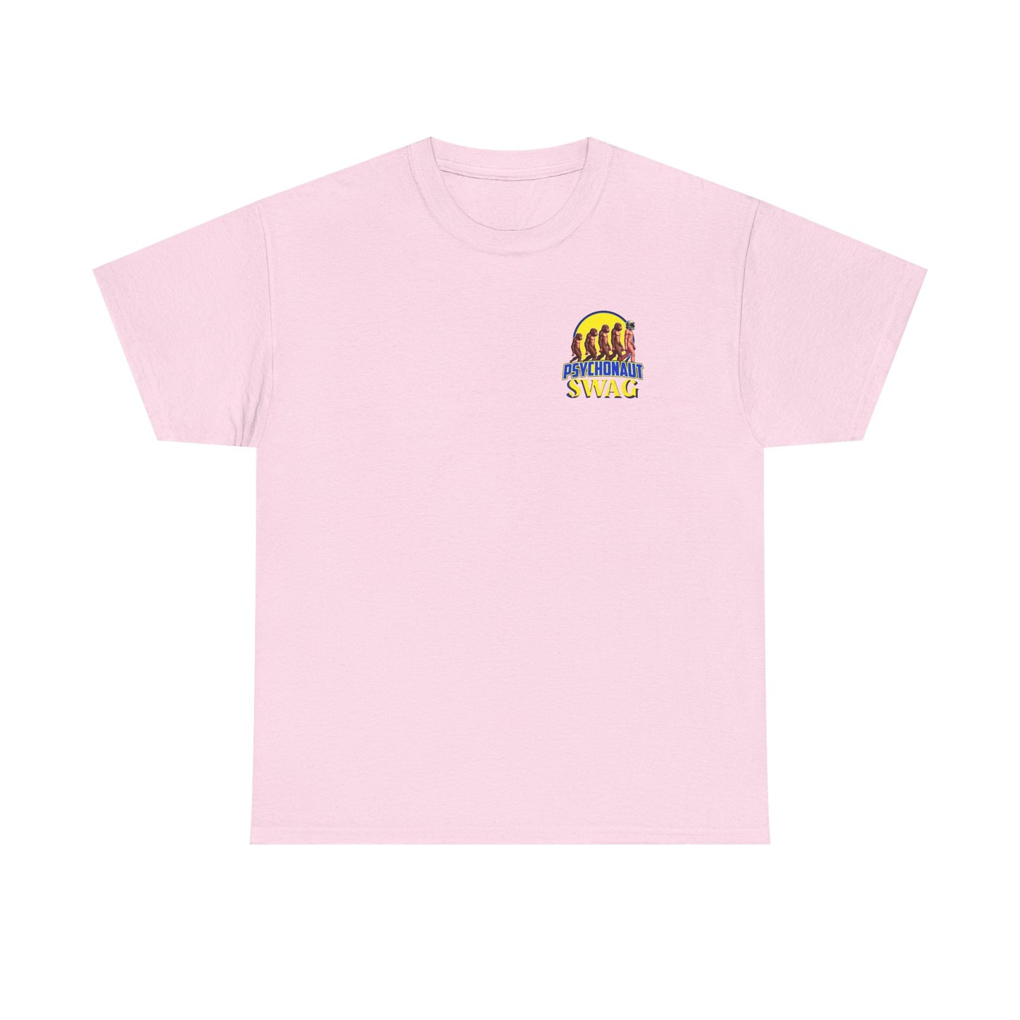 Colorful Retro Style Unisex Heavy Cotton Tee, Graphic Tee, Casual Wear, Gift Idea, Summer Fashion, Festival Outfit - Psychonaut Swag