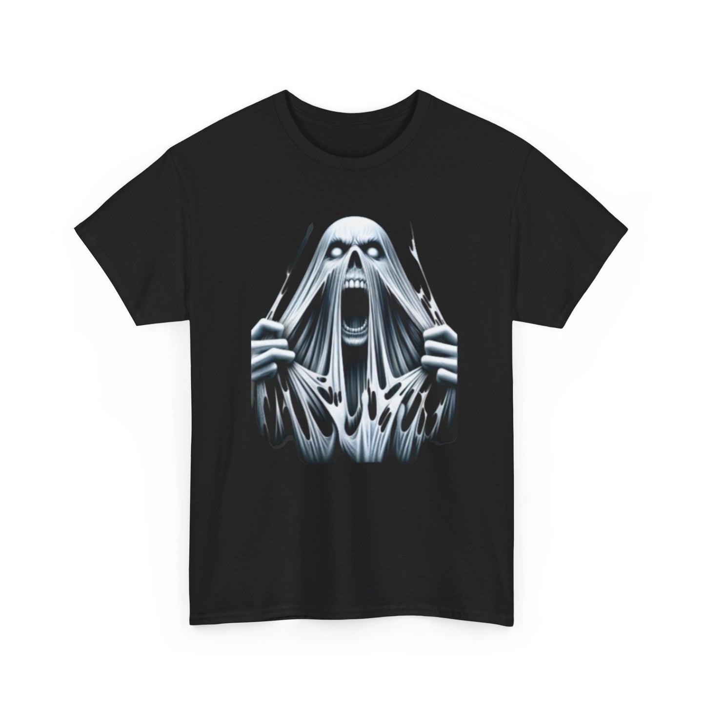 Free Spirit, Unisex Heavy Cotton Tee, Halloween Shirt, Scary Graphic Tee, Horror Movie Merch, Unisex Tee for Spooky Season
