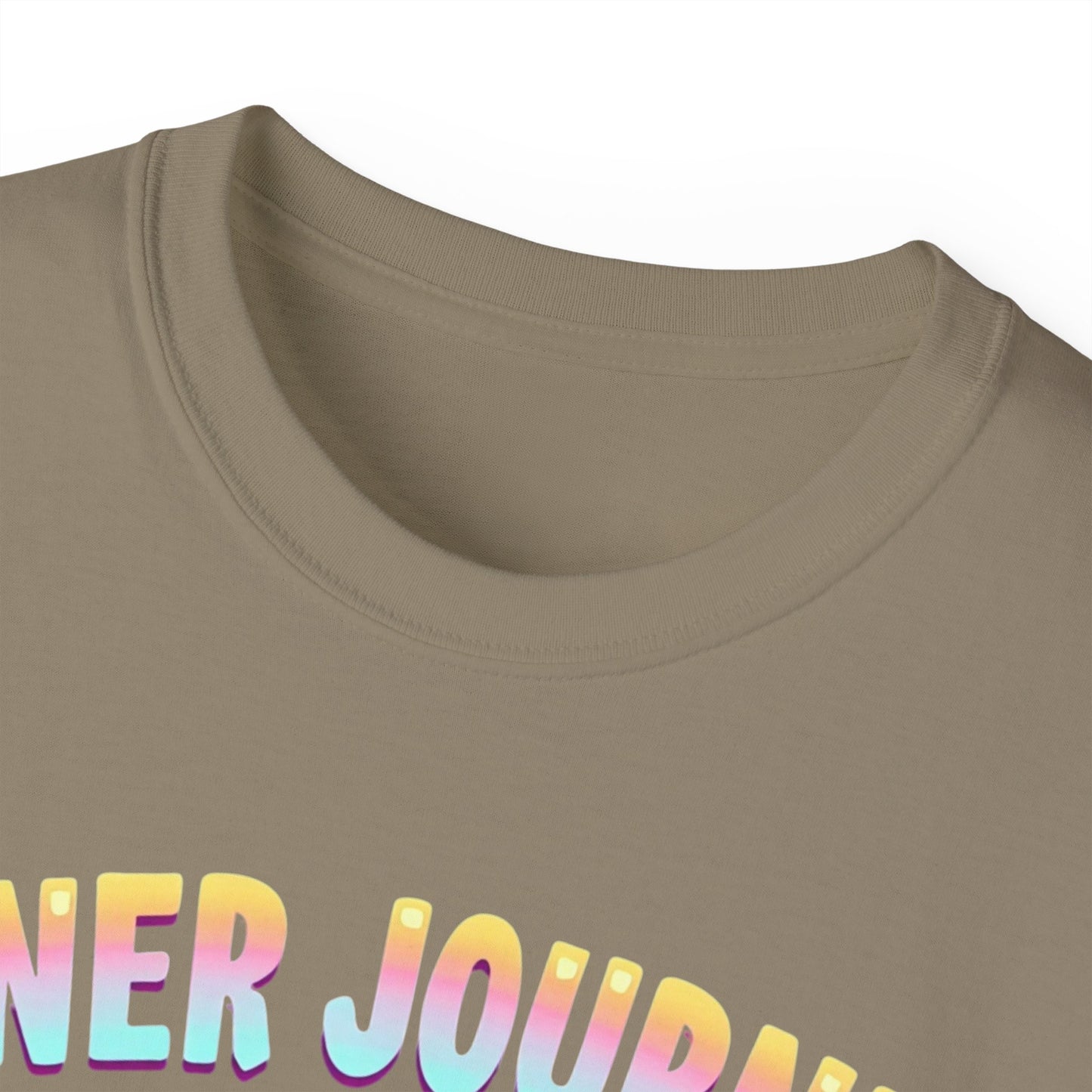 Inner Journey Unisex Ultra Cotton Tee - Vibrant Frog Design for Yoga and Meditation - Psychonaut Swag