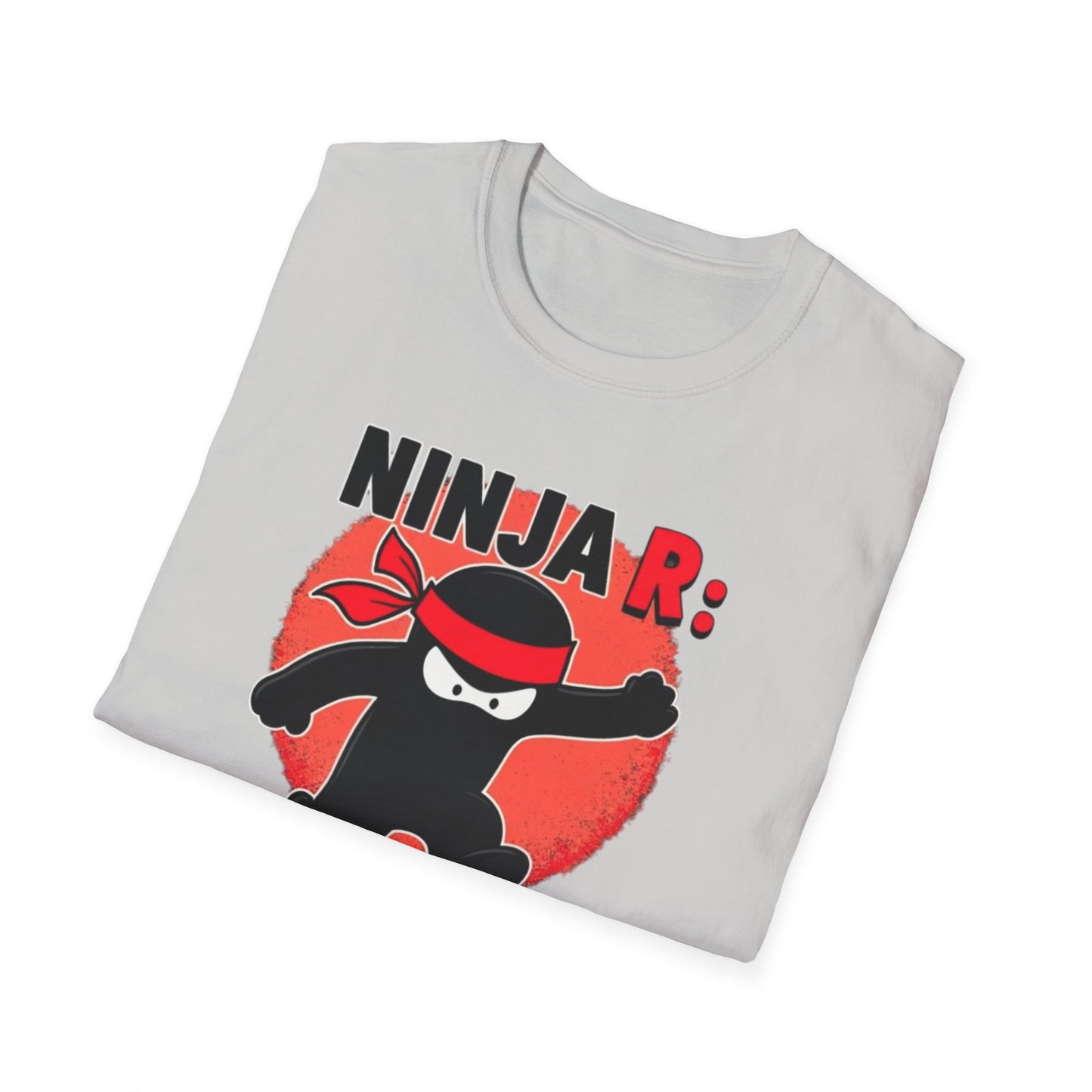 Ninja R, Unisex Softstyle T-Shirt - Psychonaut Swag