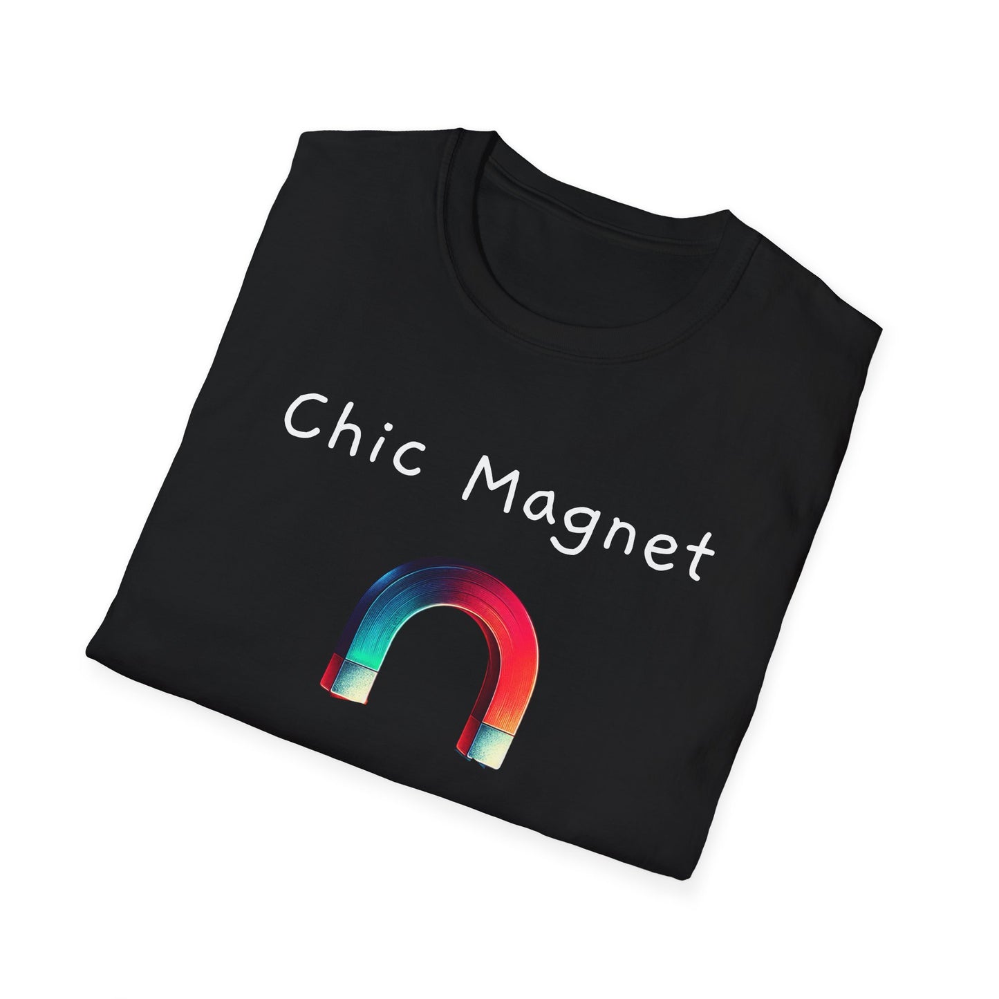 Chic Magnet Unisex Softstyle T-Shirt - Fun and Quirky Graphic Tee - Psychonaut Swag
