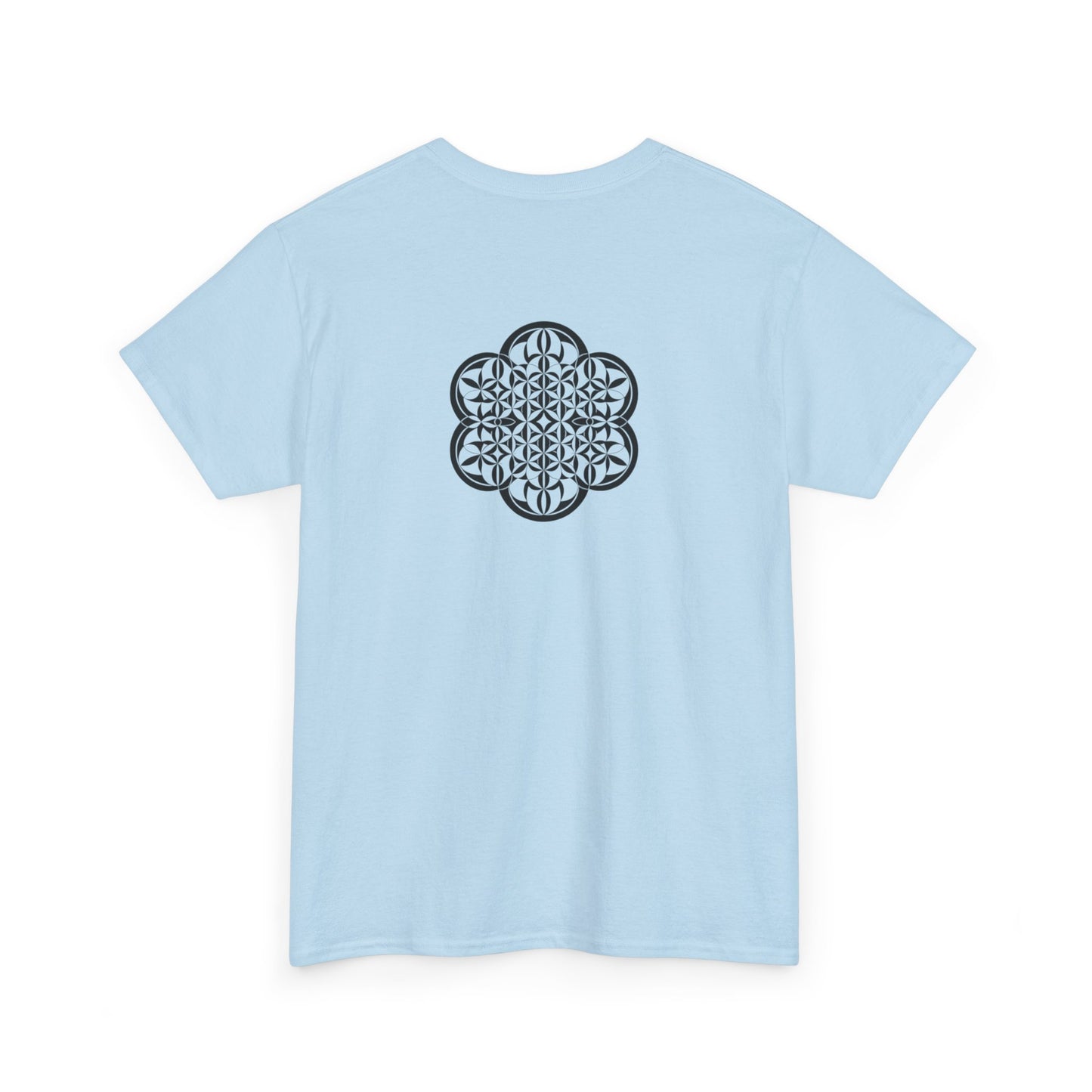 Psychonaut Staple, Flower of life, Unisex Heavy Cotton Tee - Psychonaut Swag