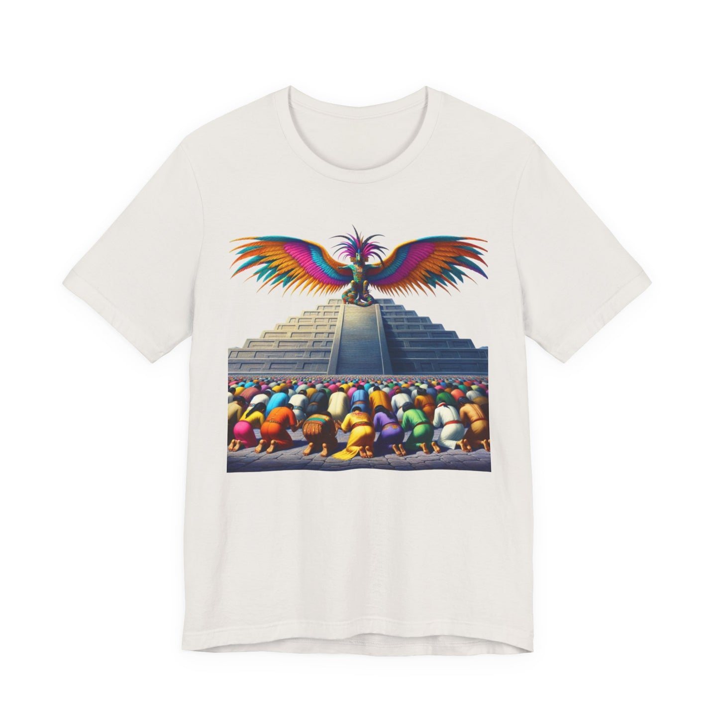 Feathered Serpent, Unisex Jersey Short Sleeve Tee - Psychonaut Swag