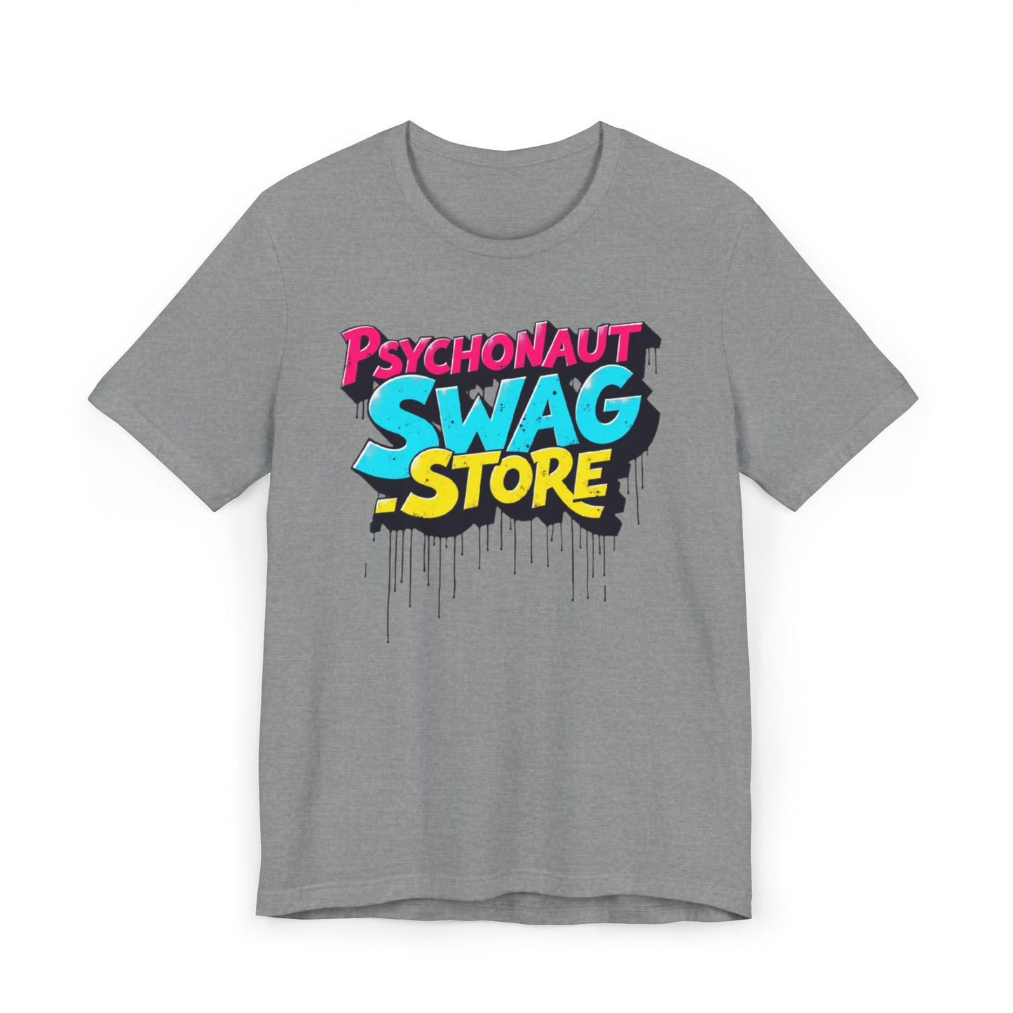 Psychonaut Swag Store Graphic Tee, Casual Streetwear, Cool Gift, Festival Fashion, Vintage Style, Unisex T-Shirt - Psychonaut Swag
