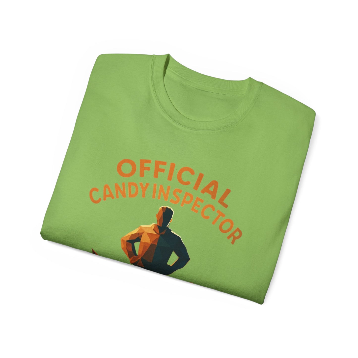 Official Candy Inspector Unisex Ultra Cotton Tee, Funny Gift, Halloween Tee, Party Shirt, Retro Style T-Shirt