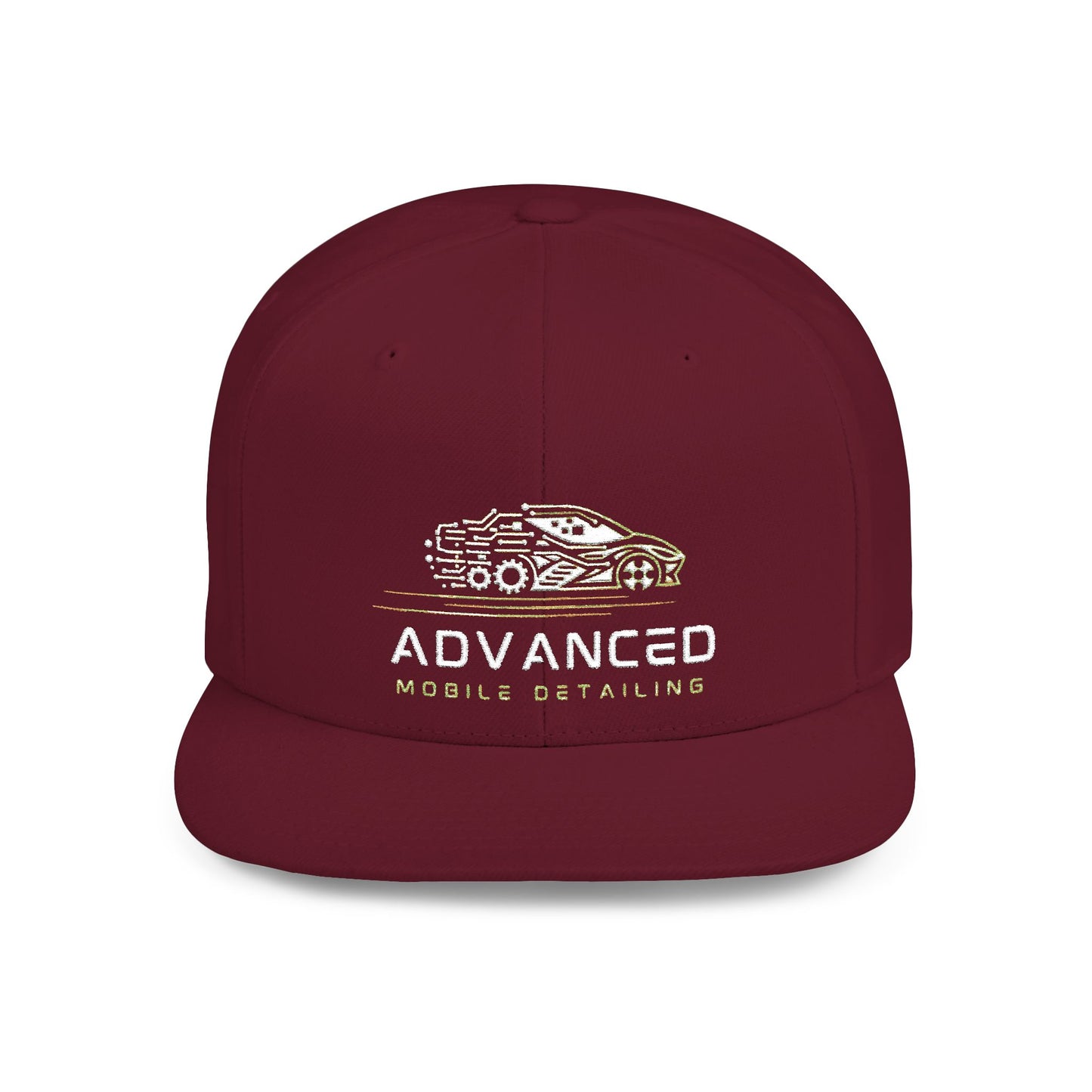 Mobile Detailing, Stylish Flat Bill Snapback Hat - Perfect for Summer Outings, Sports Events, Festivals, Stylish Gift, Trendy Fashion Accessory