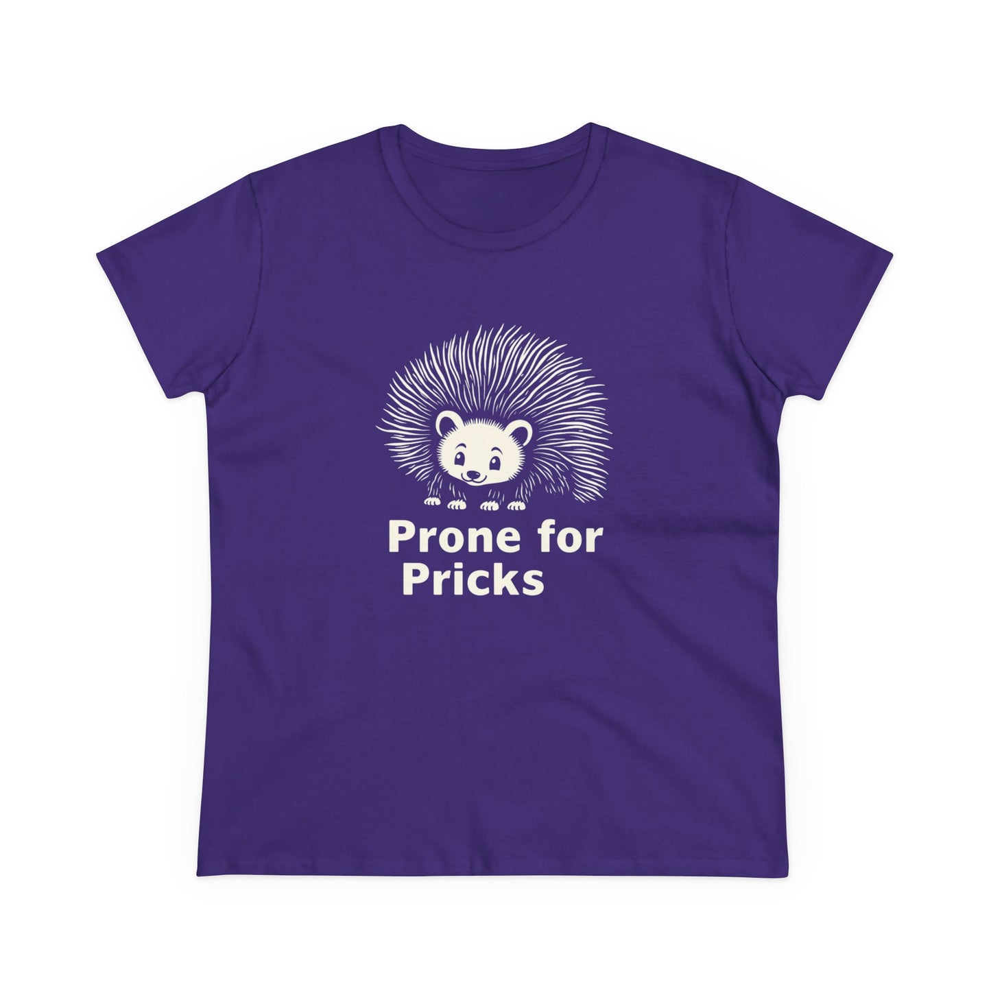 Prone for Pricks, Funny Hedgehog Tee, Quirky Animal Shirt, Cute Graphic Tee, Gift for Animal Lovers, Casual Wear, Summer Top