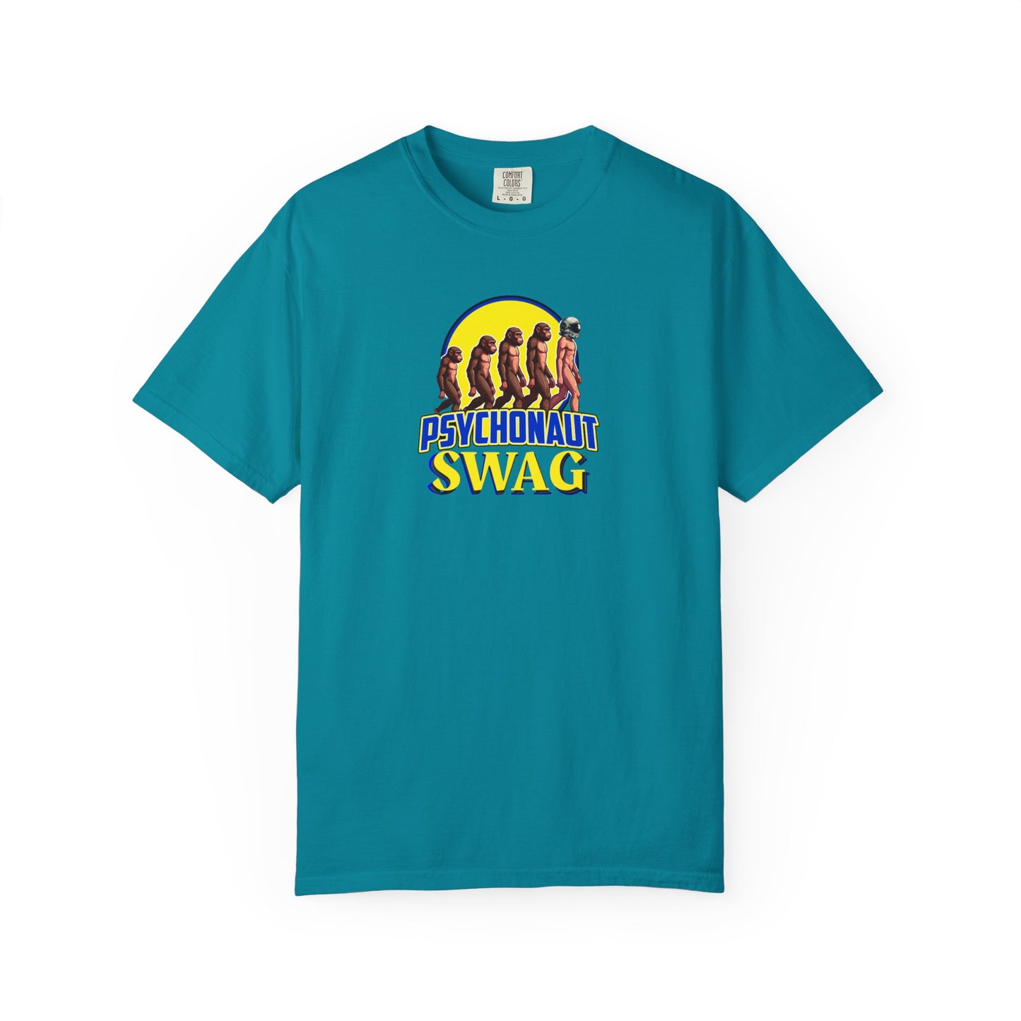 Psychonaut Swag small biz,  Unisex Garment-Dyed T-Shirt | Unique Gift for Festival Lovers, Streetwear, Casual Style, Summer Wardrobe, Psychedelic Art