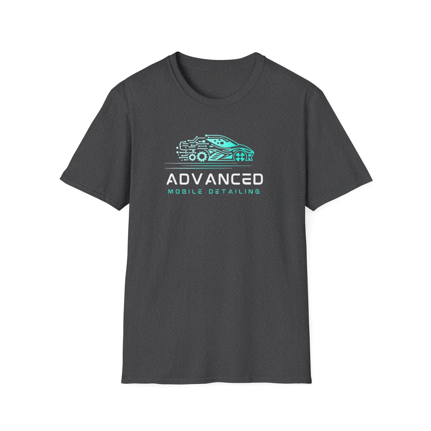Advanced Mobile, classic tee, Unisex Softstyle T-Shirt - Perfect for Auto Lovers, Gifts, Mobile Detailing, Casual Wear, and Car Shows