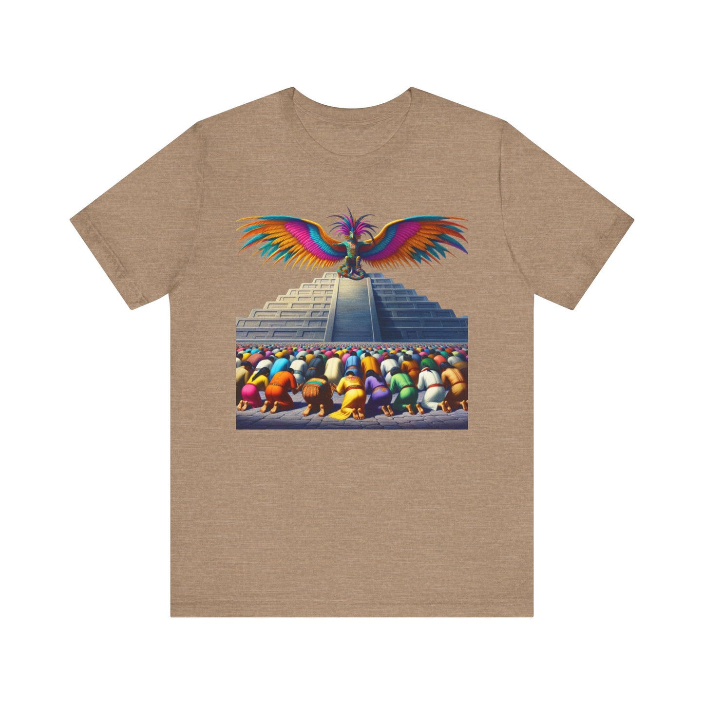Feathered Serpent, Unisex Jersey Short Sleeve Tee - Psychonaut Swag