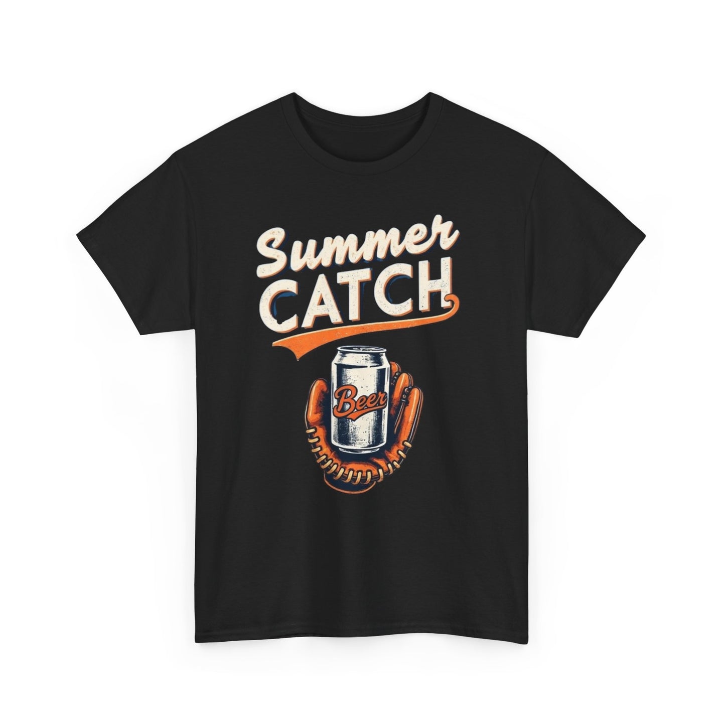 Summer Catch Tee, Casual Summer Shirt, Gift for Beer Lovers, Fun Graphic T-Shirt, Perfect for BBQs and Picnics - Psychonaut Swag