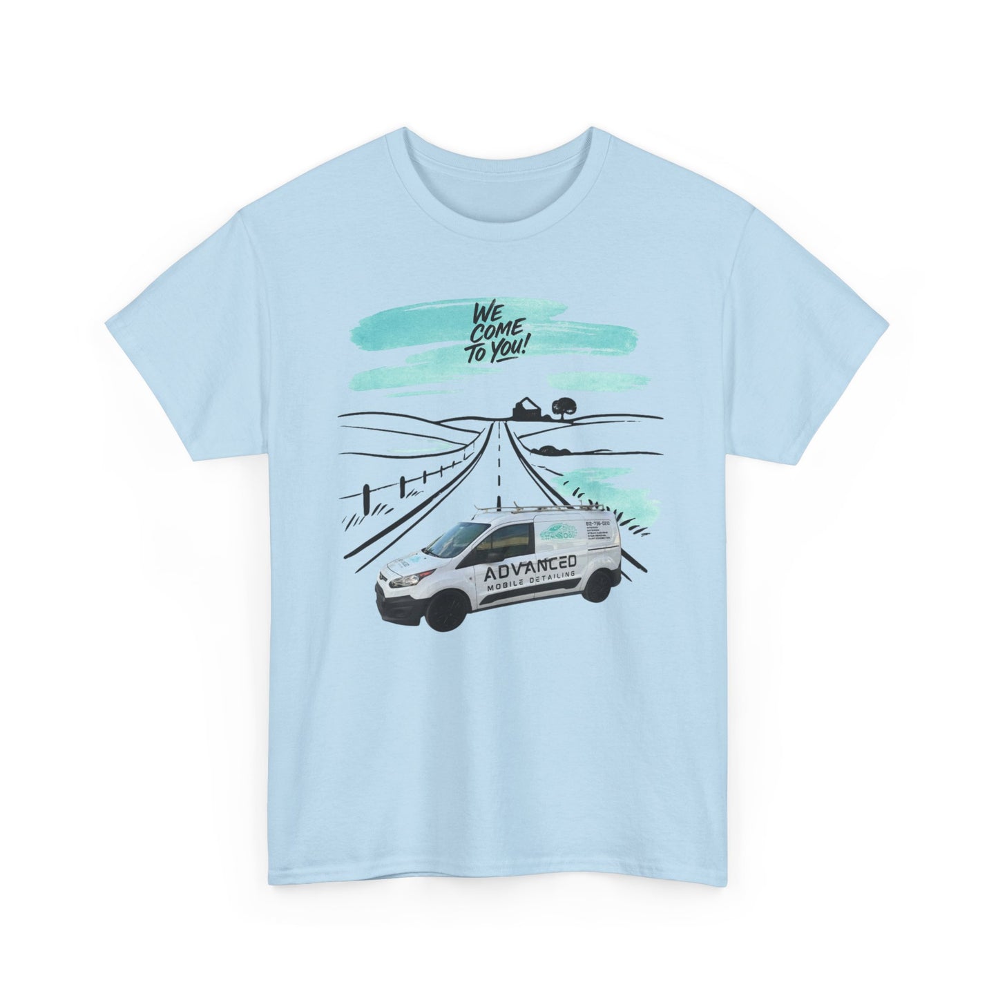 Advanced Mobile Detailing, Graphic tee, Unisex Heavy Cotton Tee