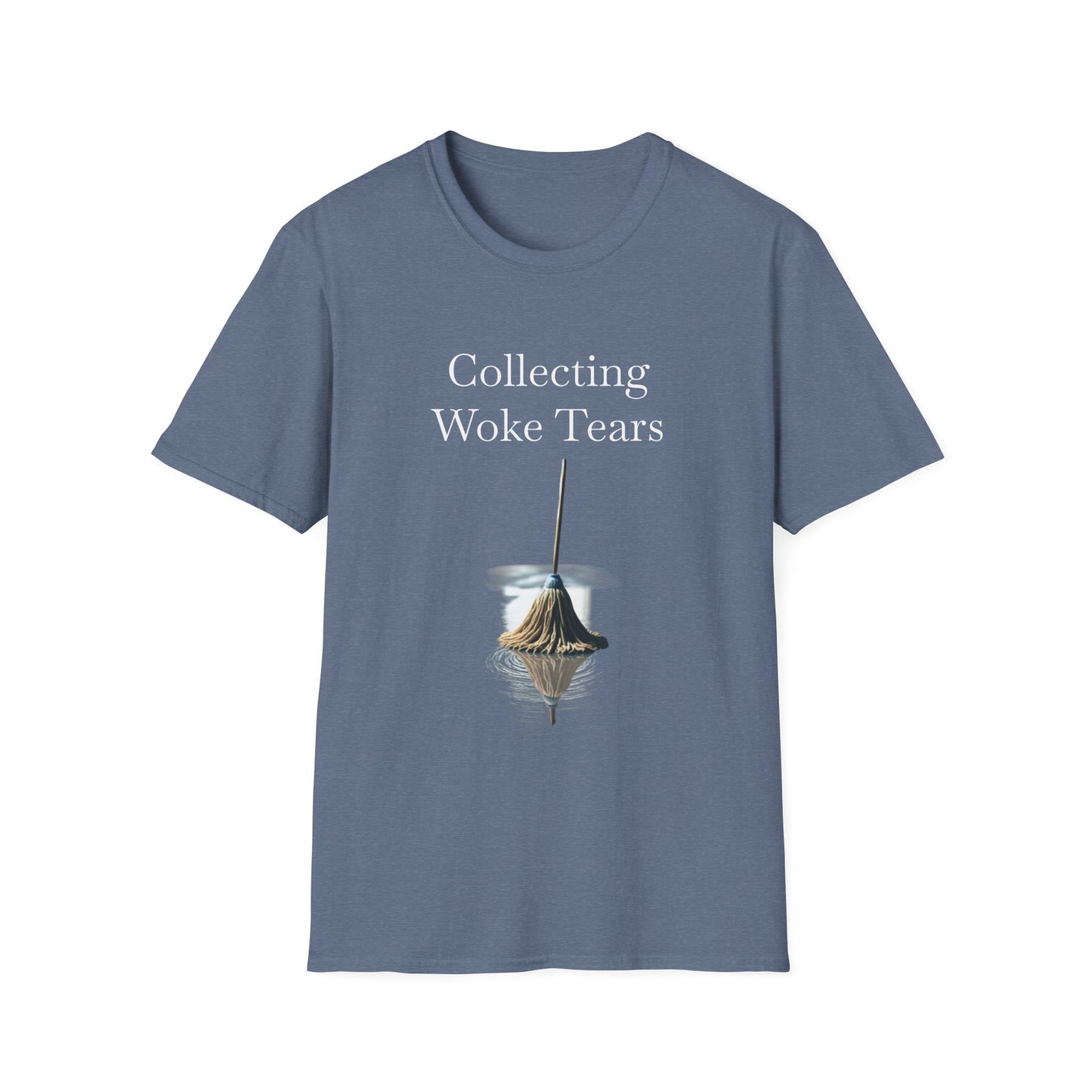 Collecting Woke Tears, Unisex Softstyle T-Shirt - Psychonaut Swag